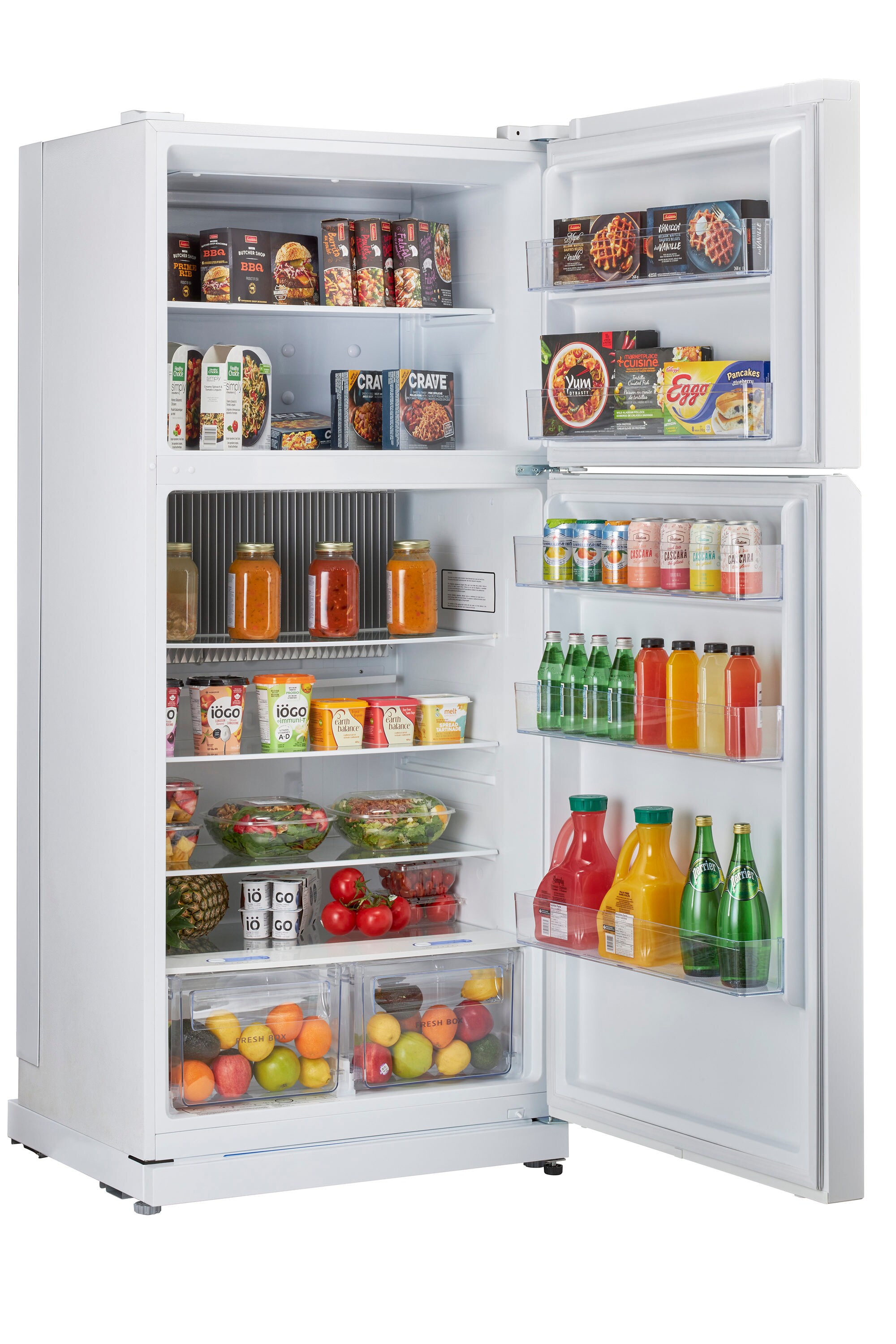 Refrigerador único Off-Grid de 19 pies cúbicos con congelador superior (Blanco) UGP-19C SM W
