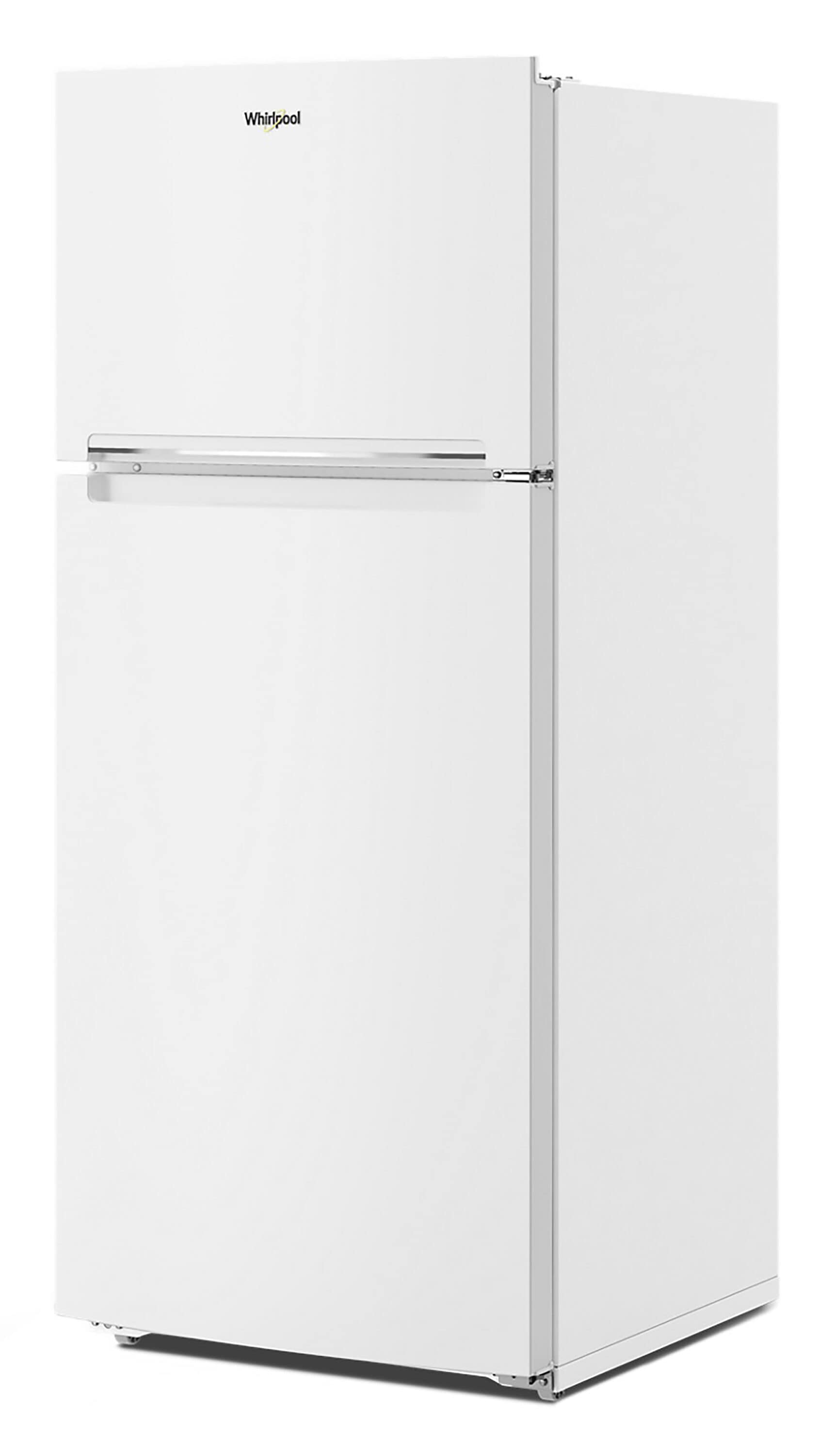 Refrigerador Whirlpool de 16.3 pies cúbicos con congelador superior (blanco) WRTX5028PW