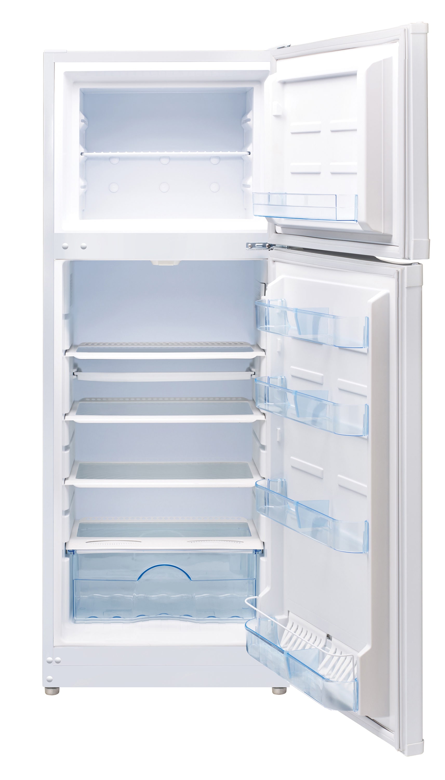 Refrigerador ÚNICO de 10.3 pies cúbicos, sin conexión a la red eléctrica, de altura contra tope (color blanco) UGP-290L W