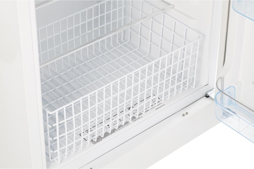 Refrigerador único de 14 pies cúbicos sin conexión a la red (blanco)