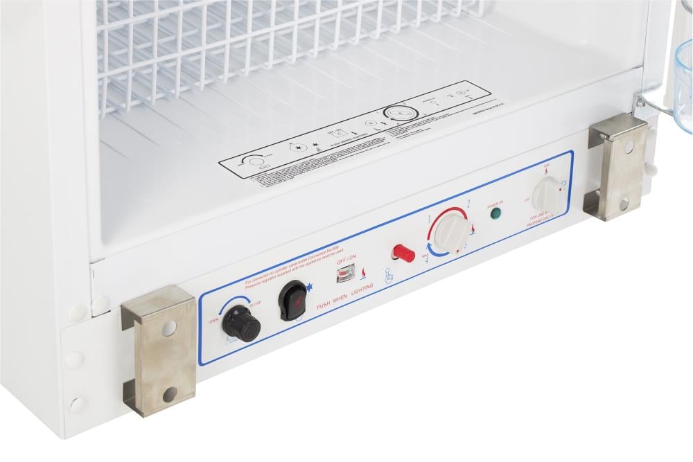 Refrigerador único de 14 pies cúbicos sin conexión a la red (blanco)