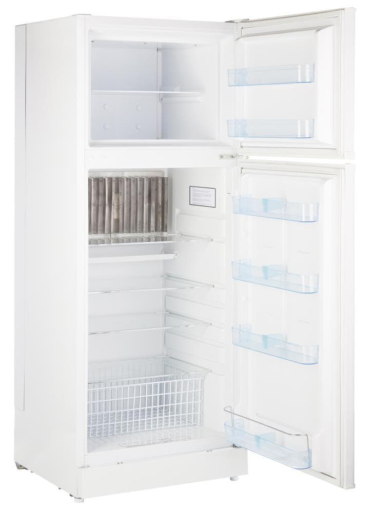 Refrigerador único de 14 pies cúbicos sin conexión a la red (blanco)