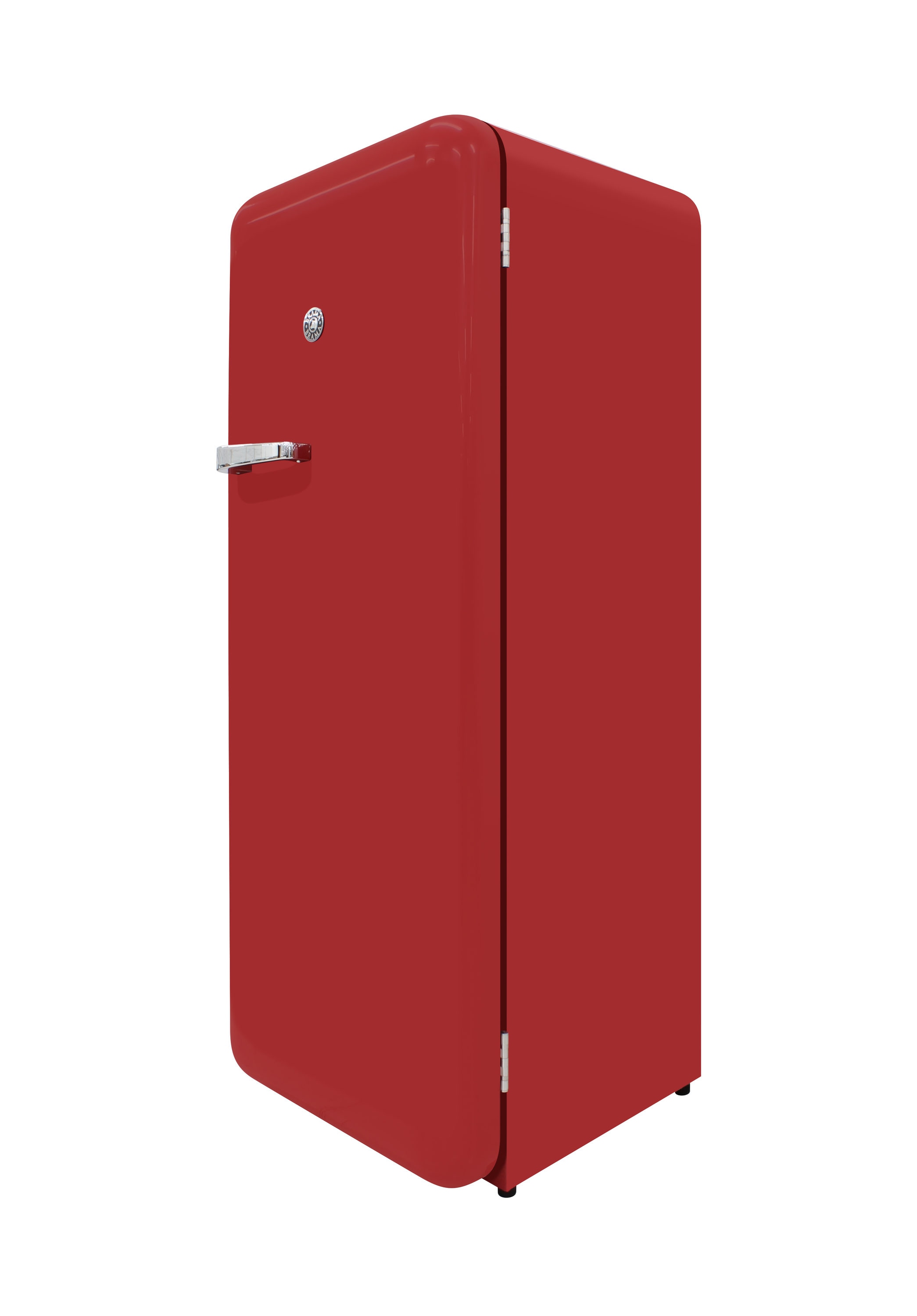 Refrigerador de Puerta Superior y Profundidad de Mostrador de 9.9 pies cúbicos (Rojo) - Estilo Retro