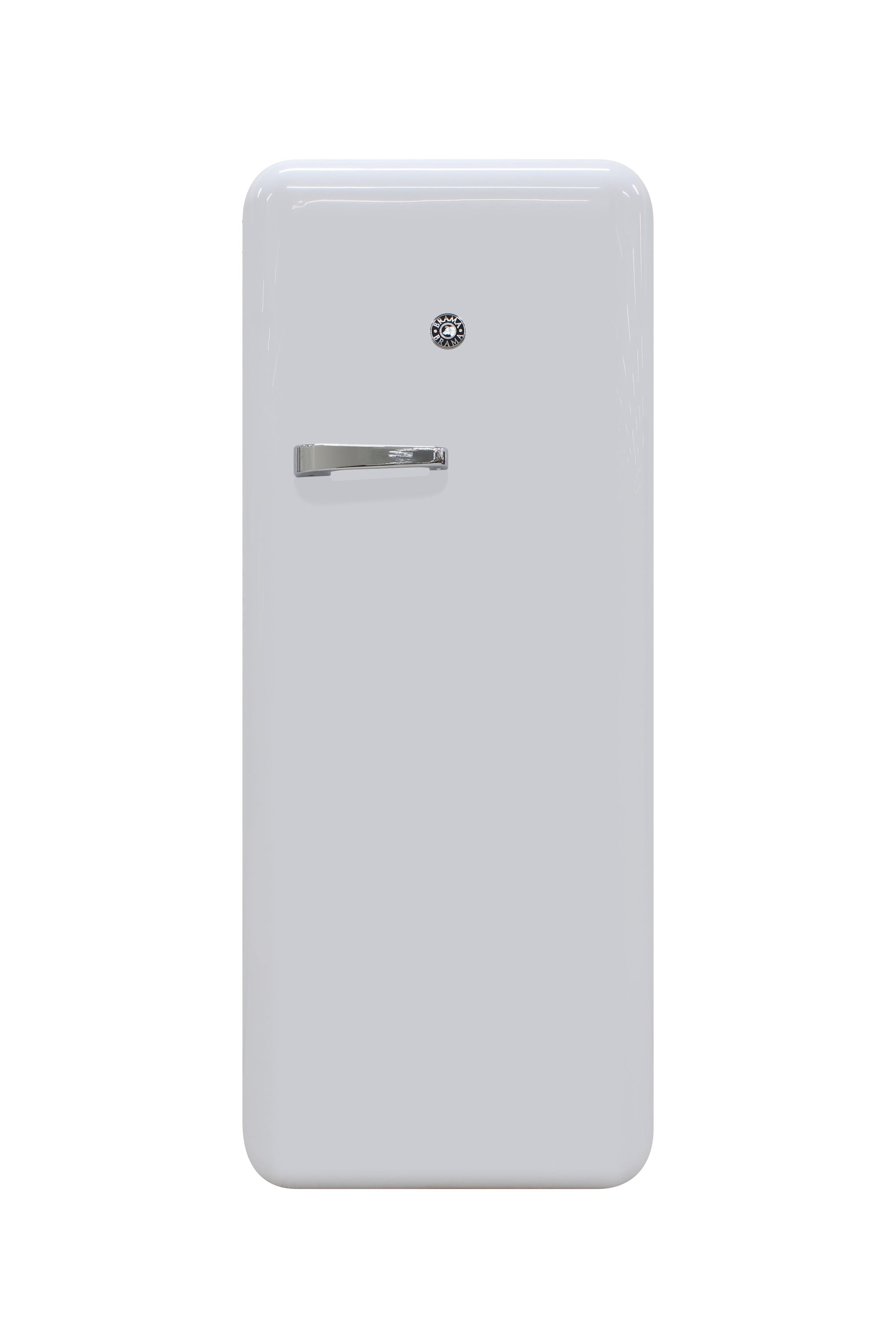 Refrigerador retro de puerta superior y profundidad de mostrador de 9.9 pies cúbicos (Blanco)