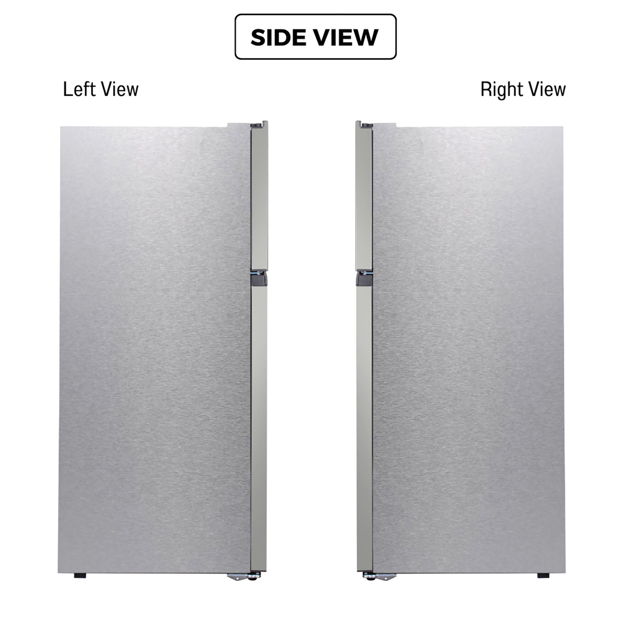 Refrigerador de Puerta Reversible con Fabricador de Hielo Integrado de 18 pies cúbicos con Congelador Superior y Certificado ENERGY STAR