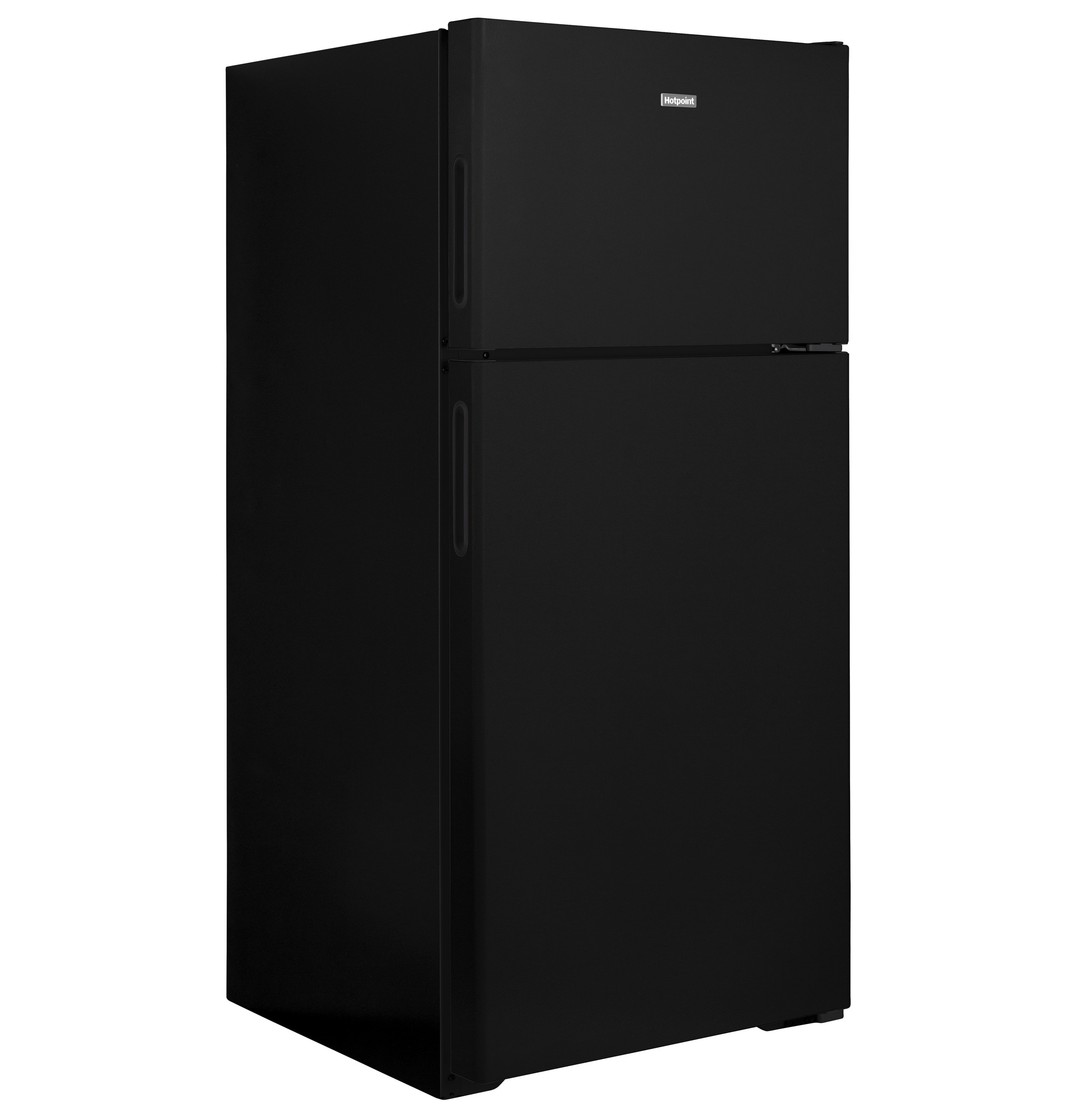 Refrigerador congelador superior de 15.6 pies cúbicos (Negro)
