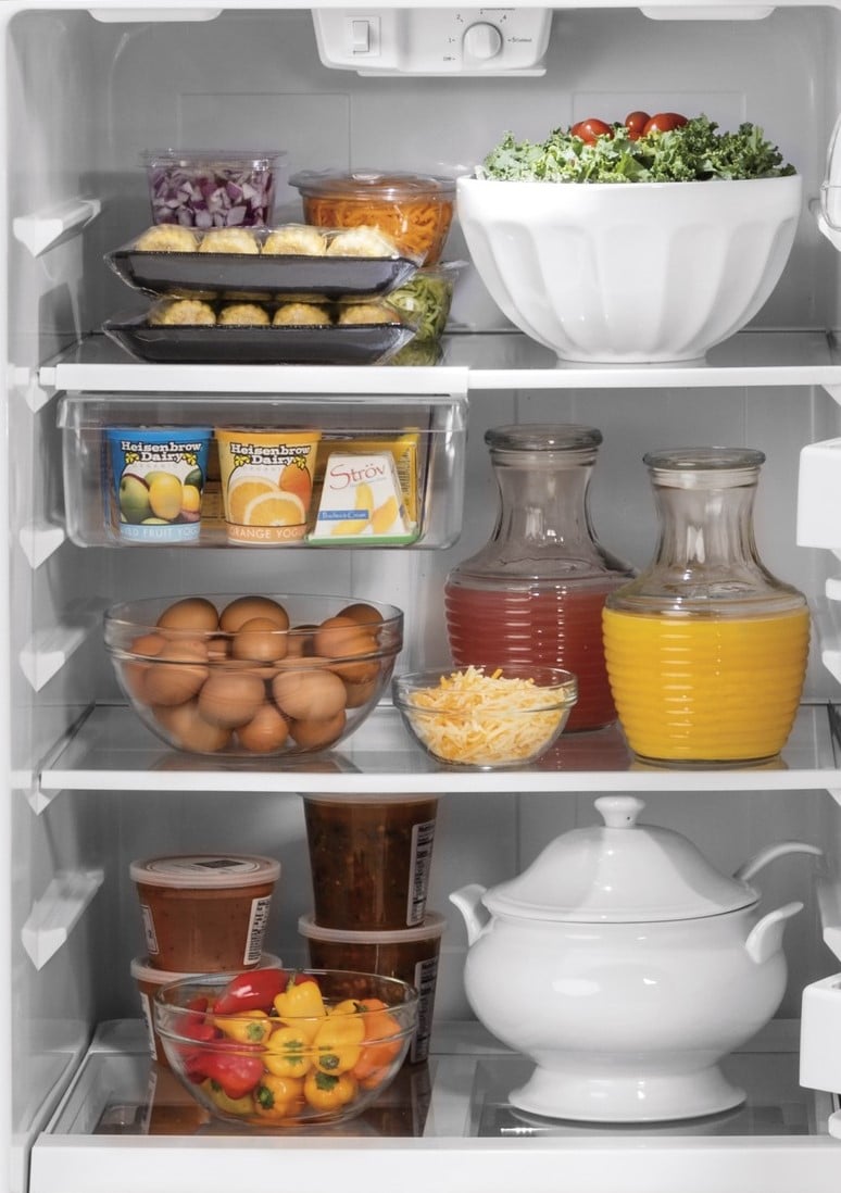 Refrigerador de 16.6 pies cúbicos con congelador superior (Acero inoxidable)