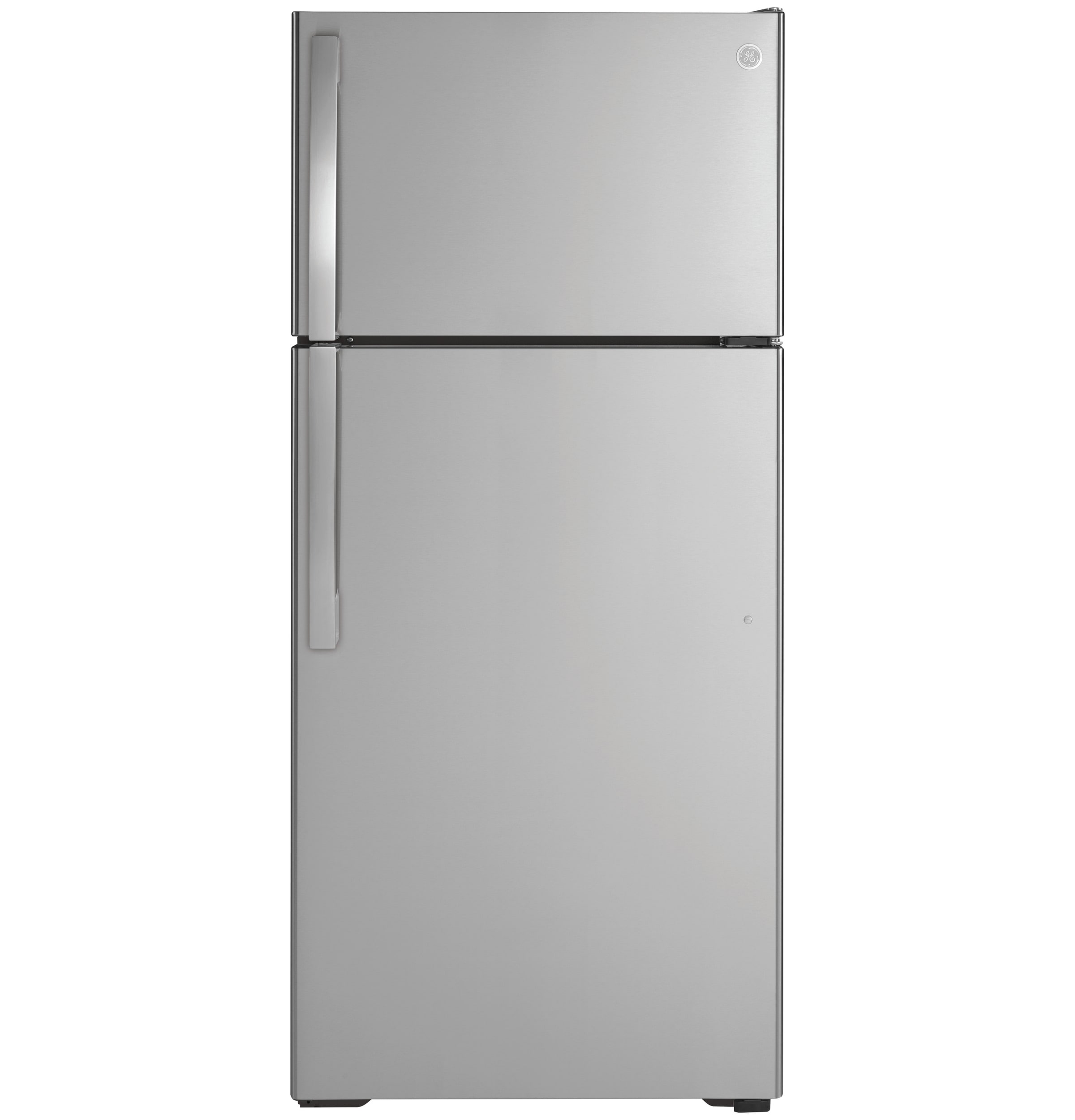 Refrigerador de 16.6 pies cúbicos con congelador superior (Acero inoxidable)