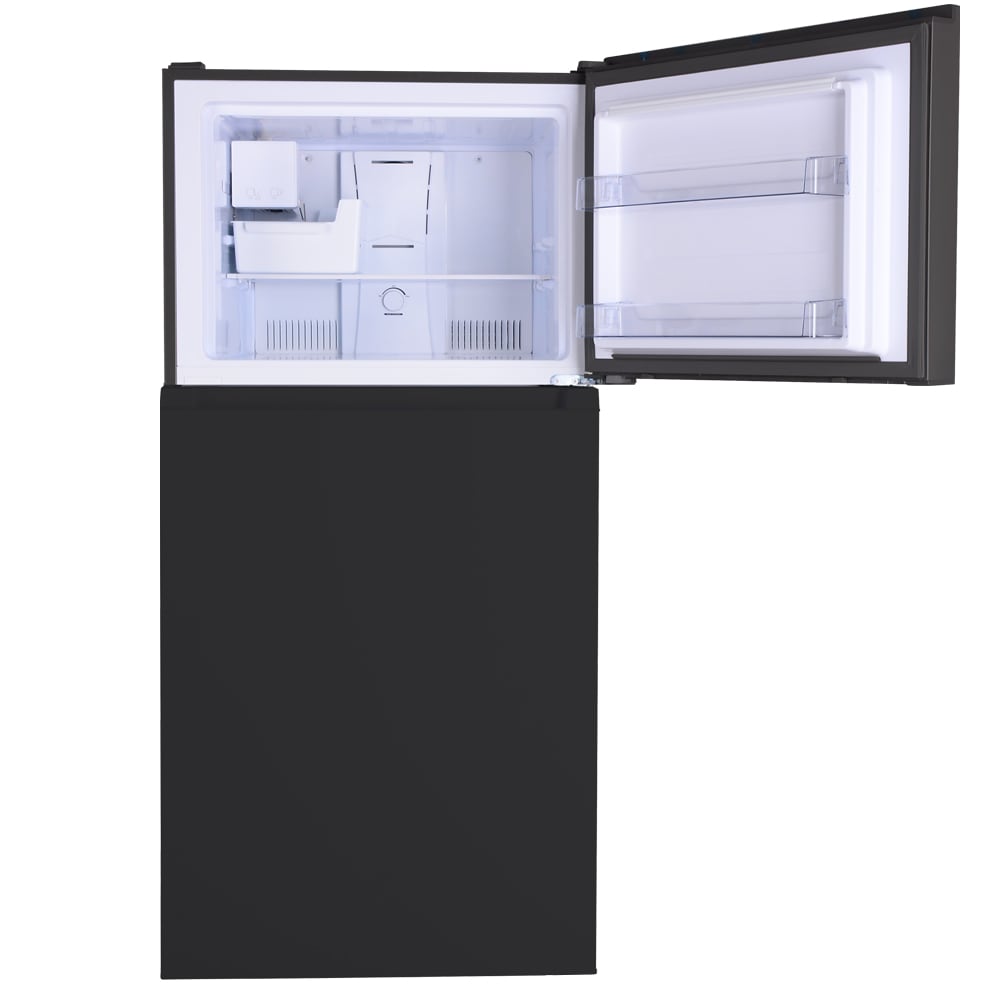 Refrigerador con congelador superior de 18.1 pies cúbicos y fabricador de hielo (Negro) Certificado ENERGY STAR 4672319 de Kenmore