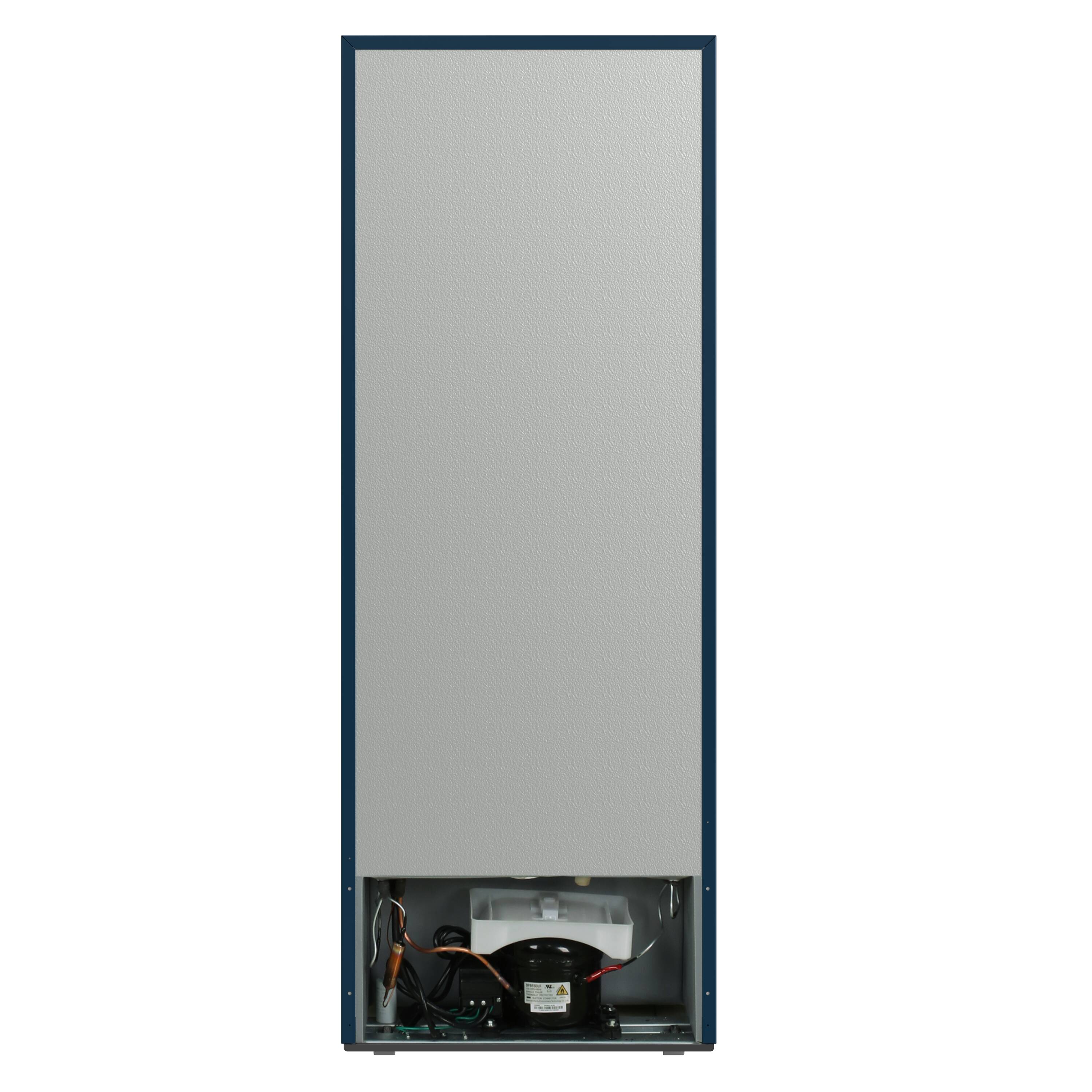 Refrigerador Frigidaire de 7.5 pies cúbicos con congelador superior de profundidad de mostrador (Azul) EFR768-AZURE