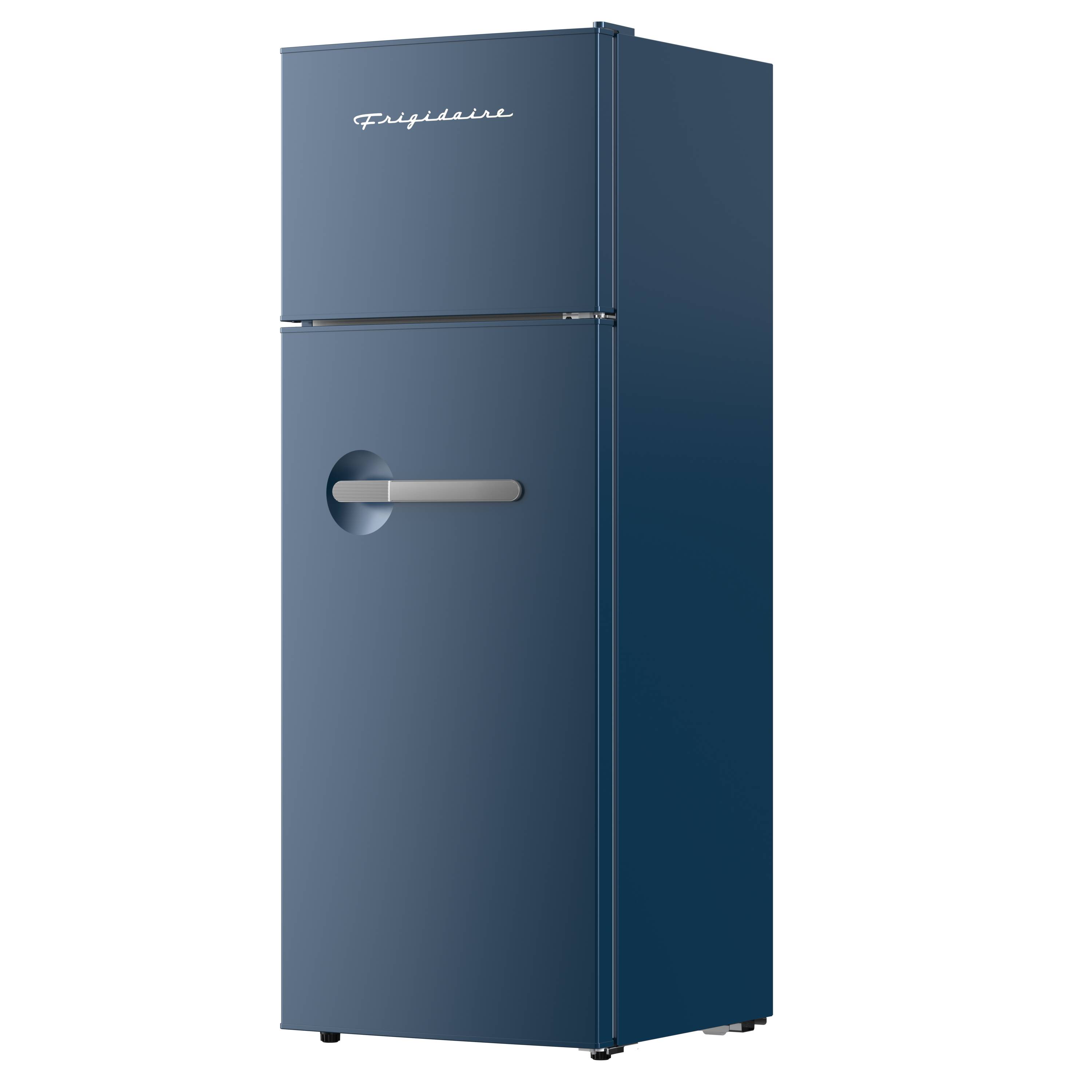 Refrigerador Frigidaire de 7.5 pies cúbicos con congelador superior de profundidad de mostrador (Azul) EFR768-AZURE