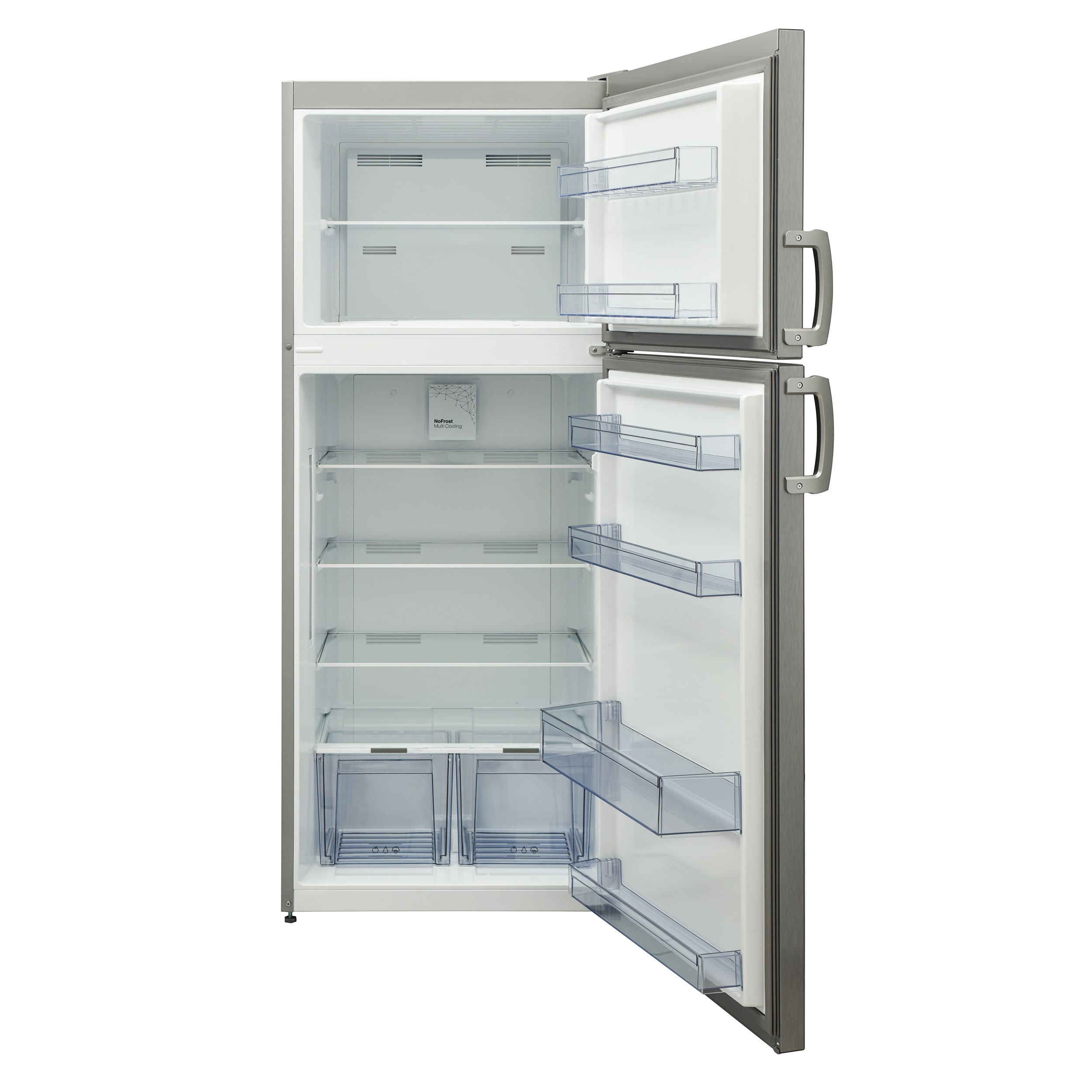 Refrigerador de 14.3 pies cúbicos de profundidad de mostrador con congelador superior (Acero inoxidable) Certificado ENERGY STAR RF 143 ACERO INOXIDABLE