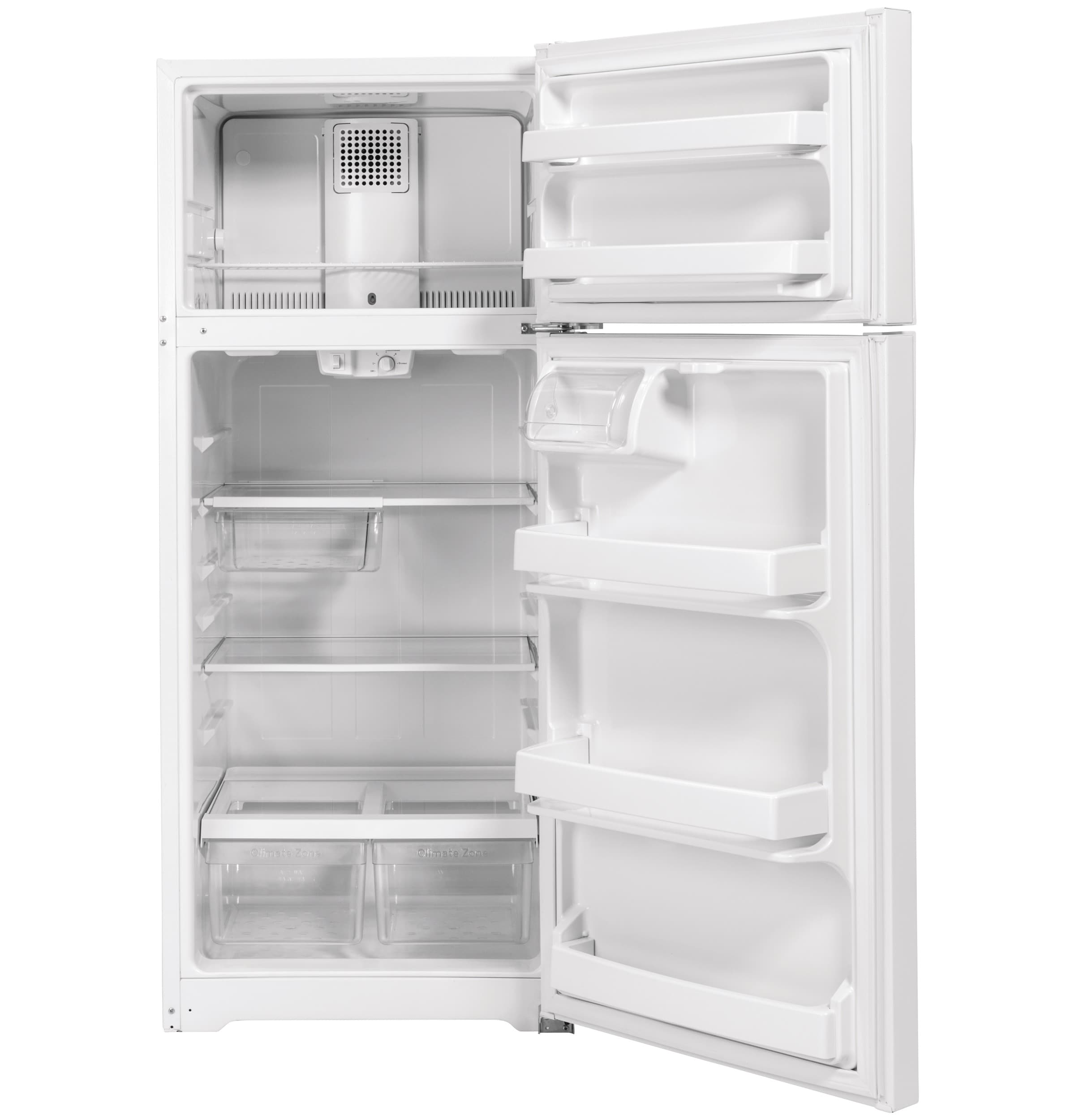 Refrigerador de 17.5 pies cúbicos con congelador superior (Blanco) Certificado ENERGY STAR