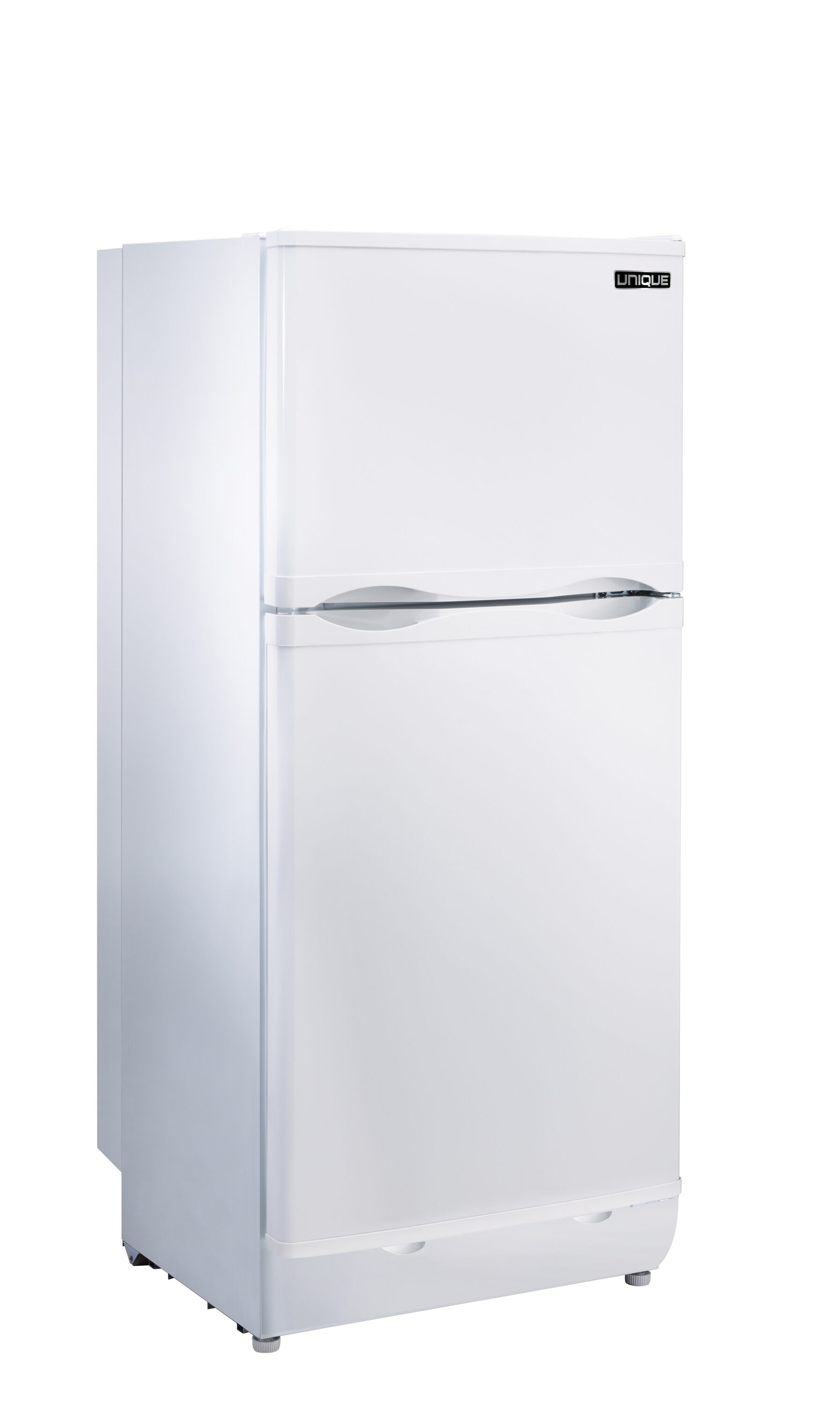 Refrigerador de propano Off-Grid único de 6.4 pies cúbicos con congelador superior de profundidad de mostrador (Blanco) UGP-6C SM W