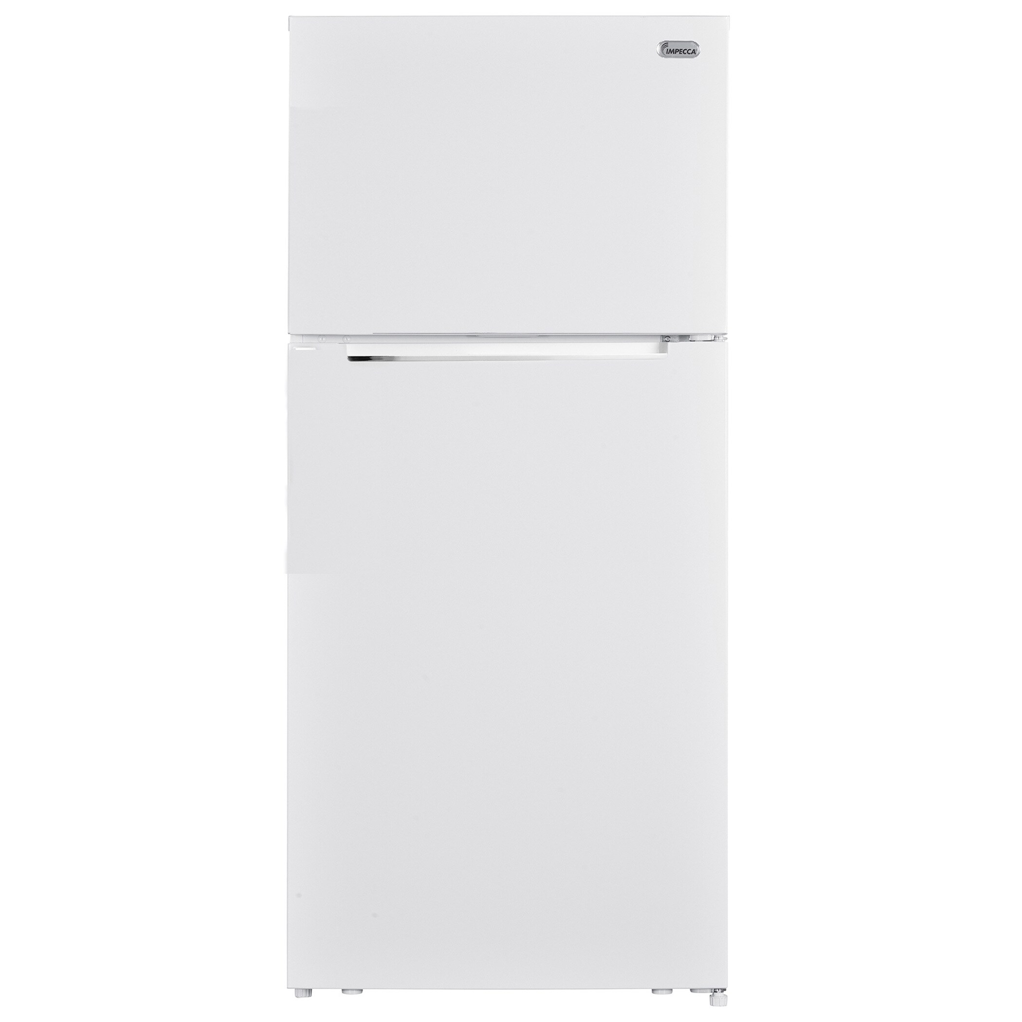 Refrigerador de 17 pies cúbicos con congelador superior incorporado de profundidad de mostrador (Blanco)
