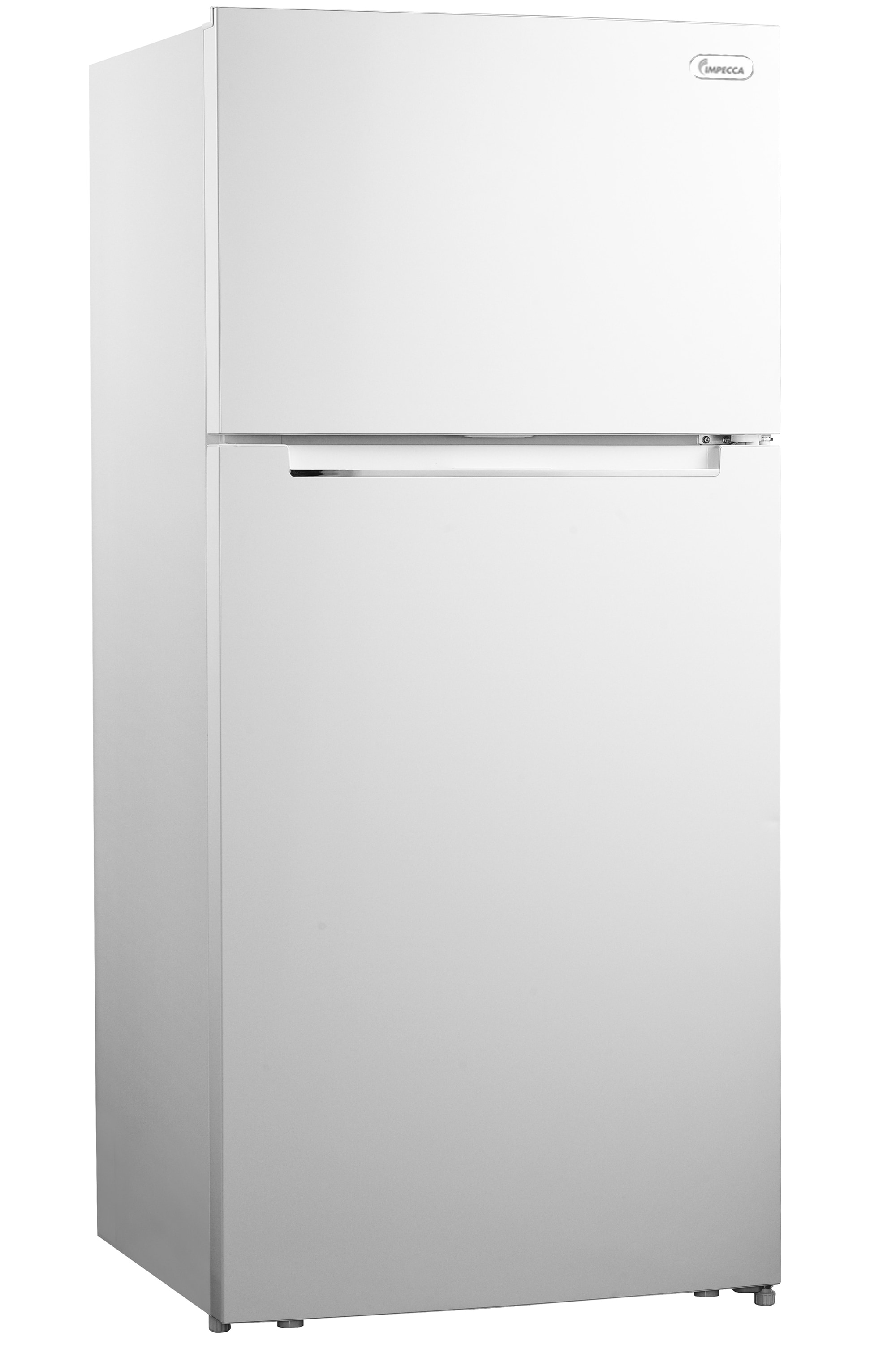 Refrigerador de 17 pies cúbicos con congelador superior incorporado de profundidad de mostrador (Blanco)