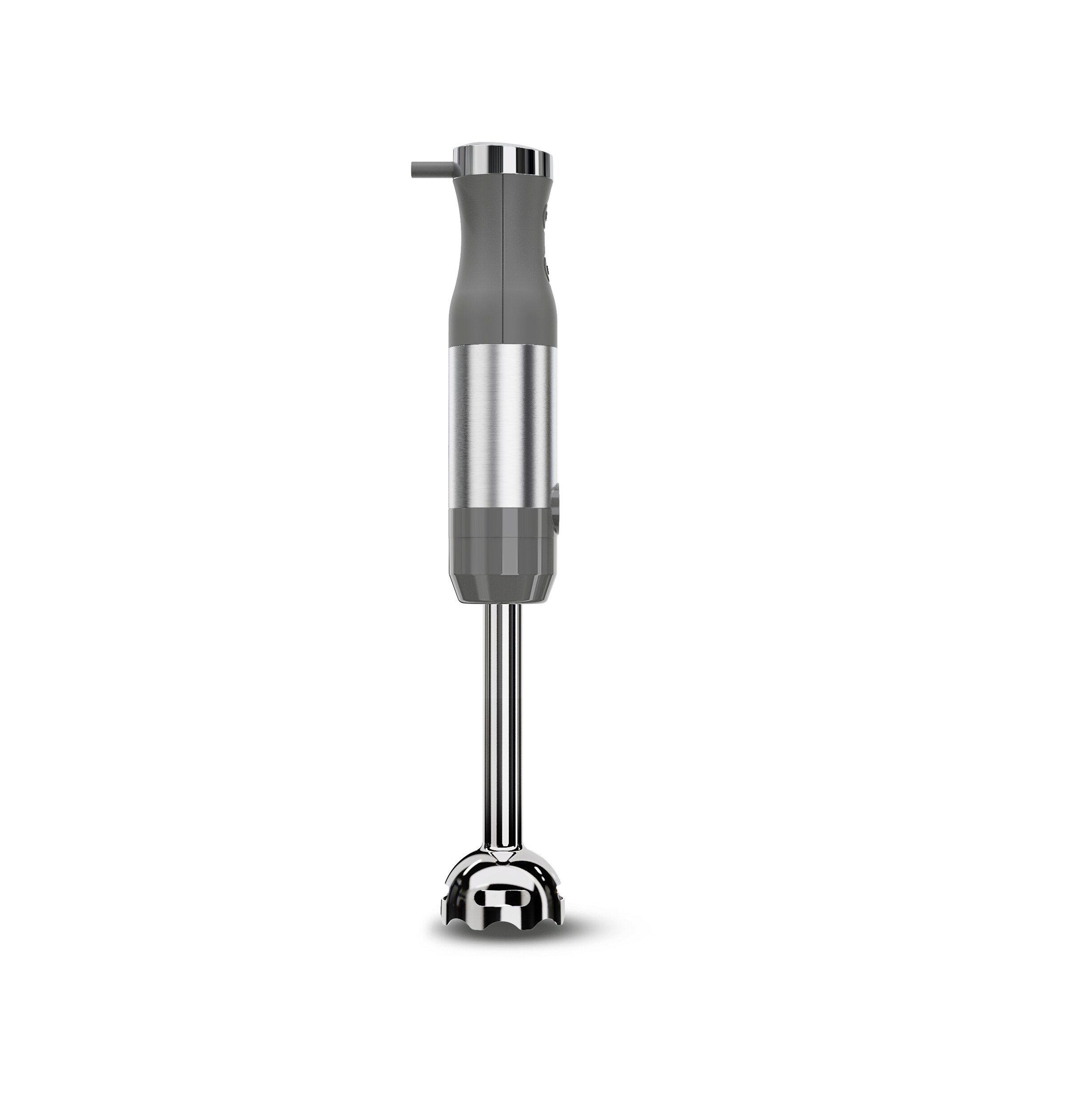 Licuadora de inmersión GE de 2 velocidades y 500 watts con vaso adicional (acero inoxidable)