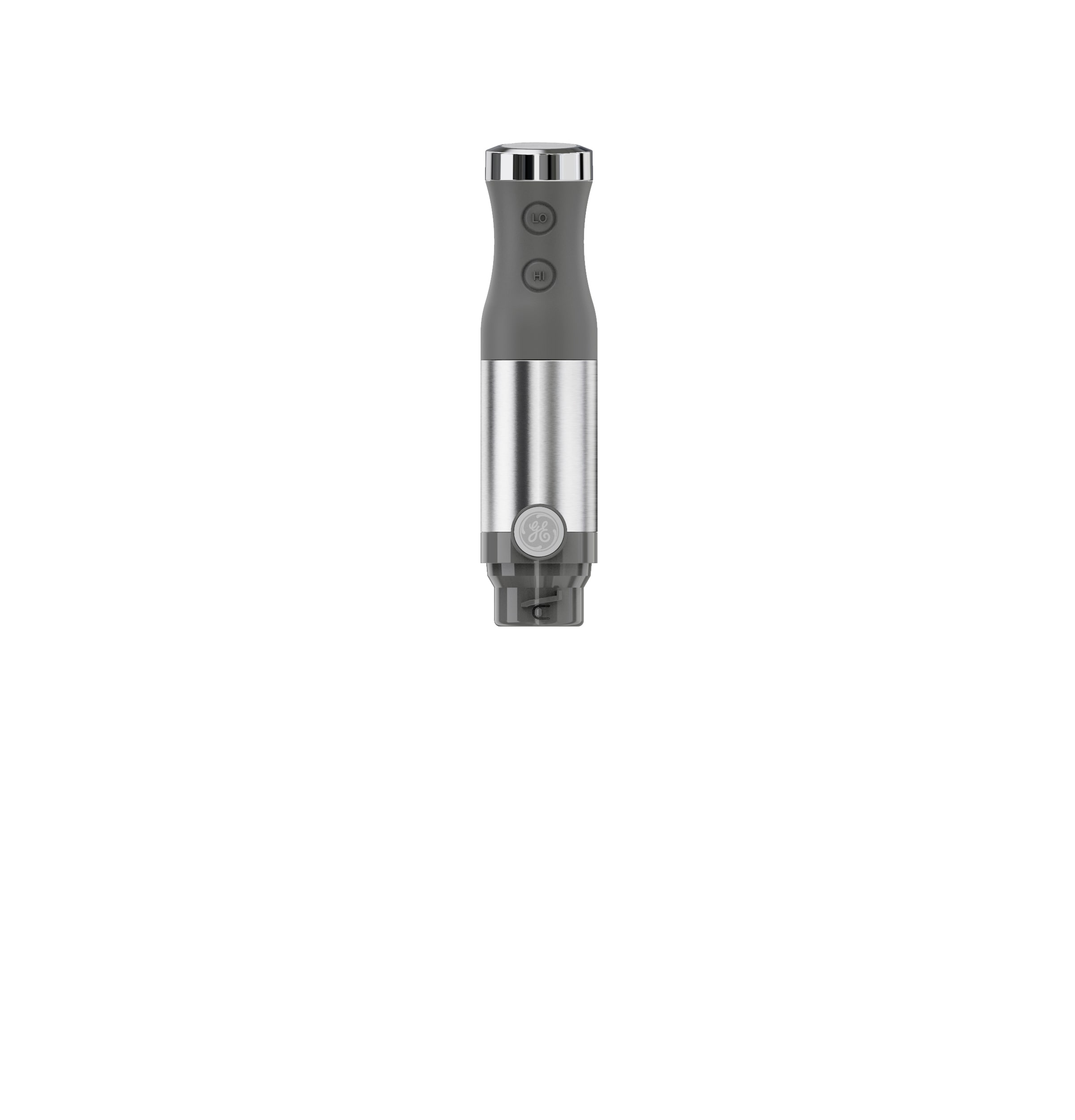 Licuadora de inmersión GE de 2 velocidades y 500 watts con vaso adicional (acero inoxidable)
