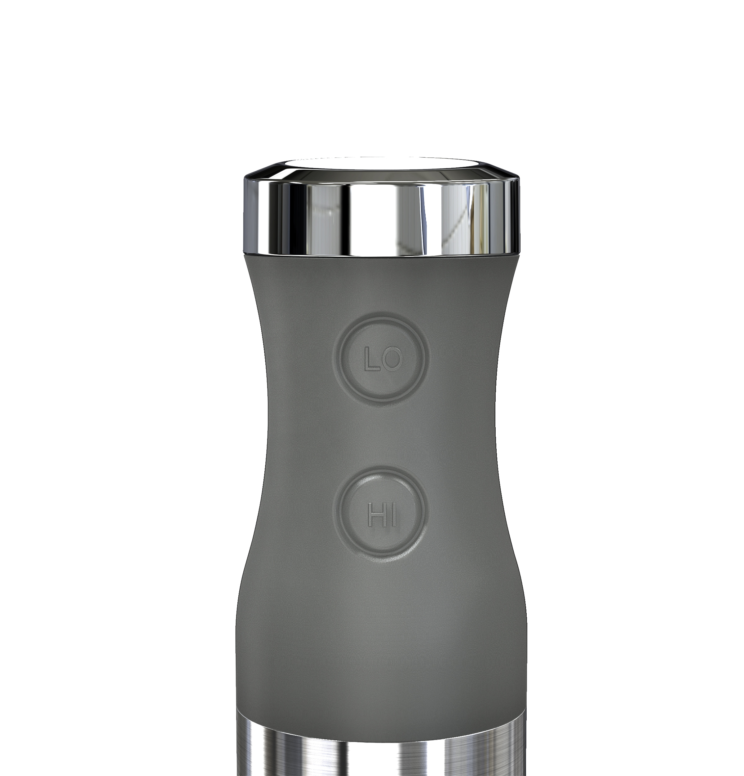 Licuadora de inmersión GE de 2 velocidades y 500 watts con vaso adicional (acero inoxidable)