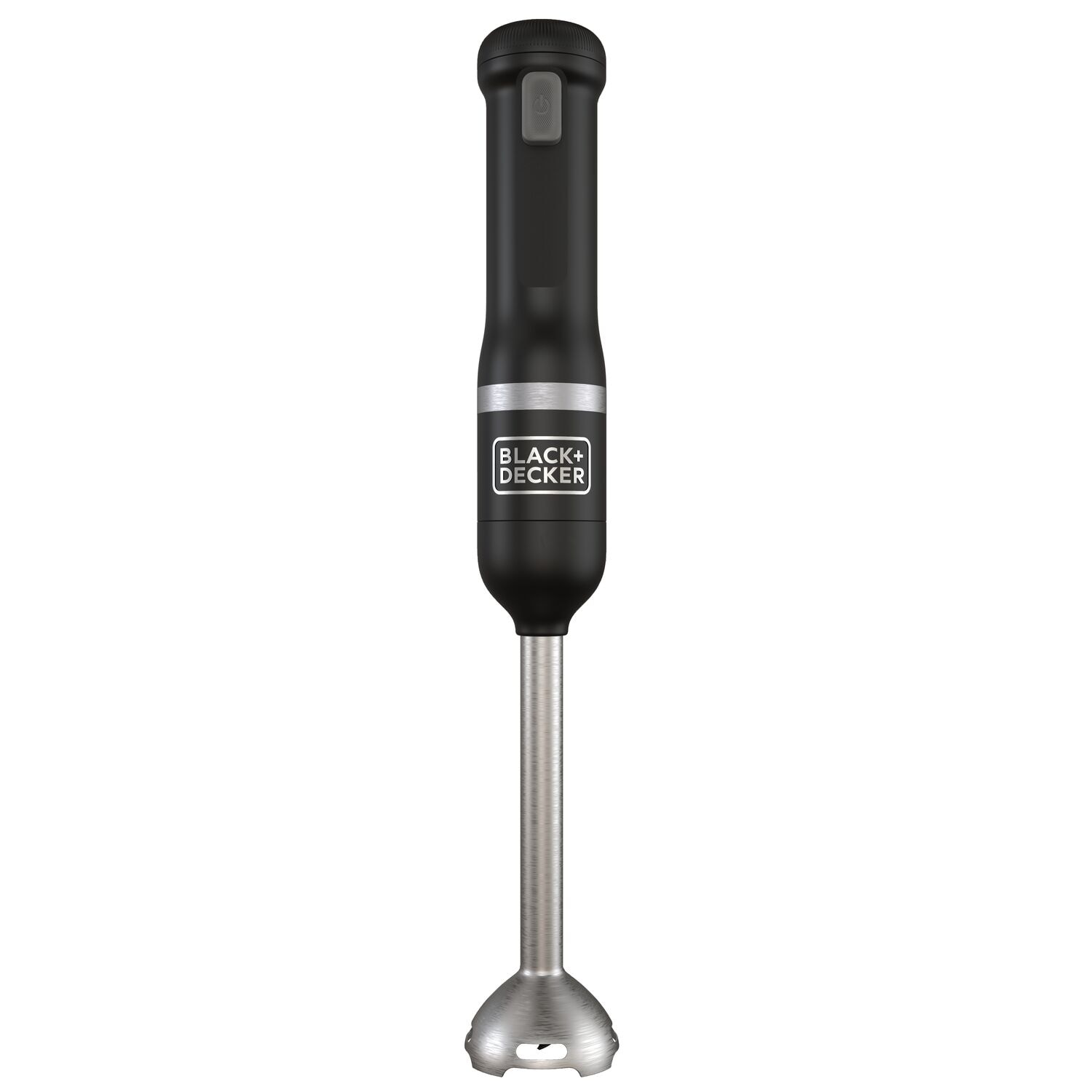 Licuadora de inmersión BLACK+DECKER de 5 velocidades y 220 watts con tarro accesorio (negro)