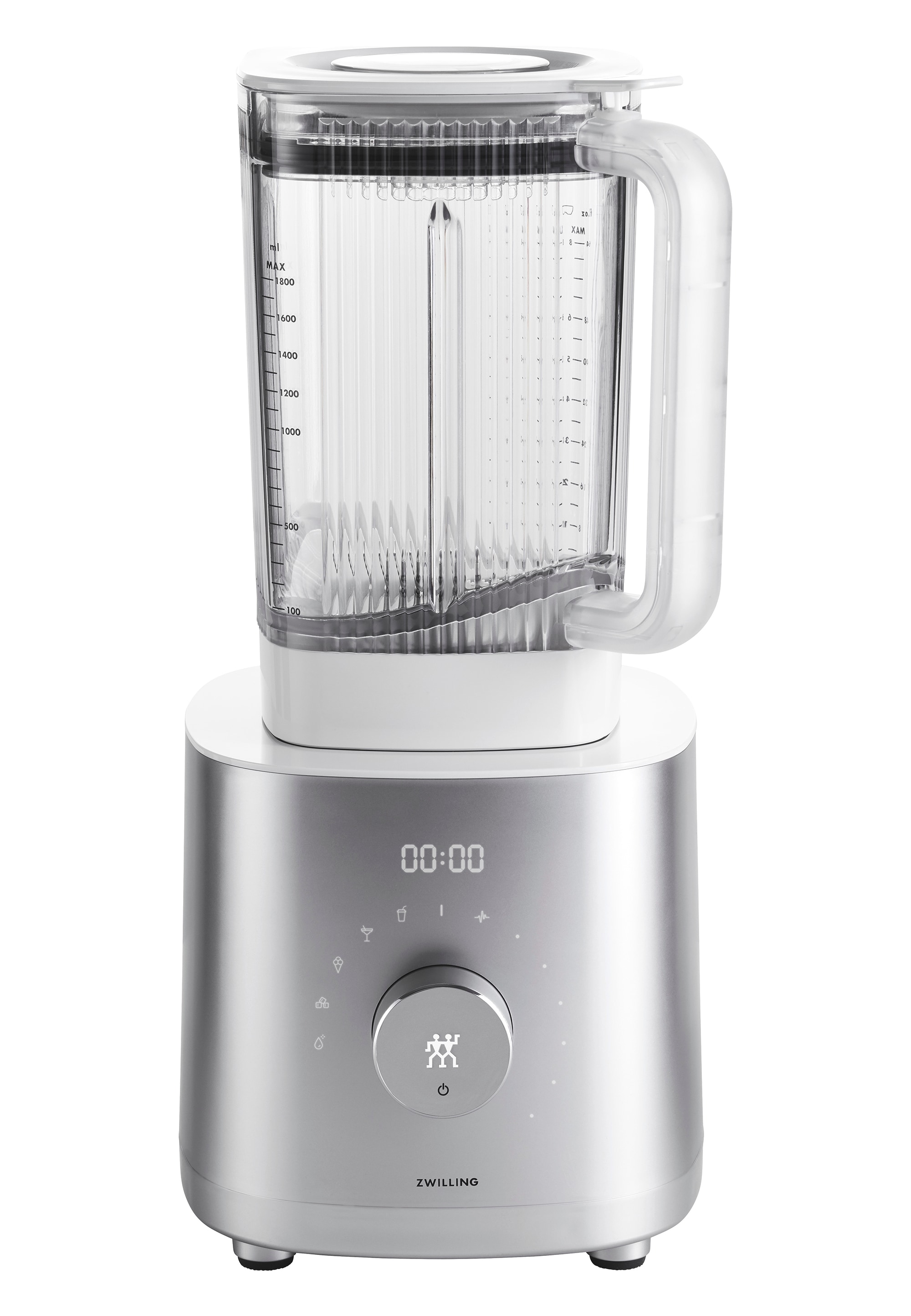 Licuadora de potencia Zwilling Enfinigy 60.8 oz 12 velocidades en acero inoxidable