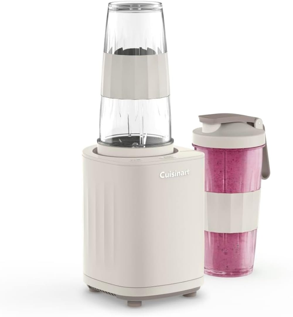 Licuadora personal de 24 onzas de 1 velocidad (Trufa) CPB-7TR de Cuisinart