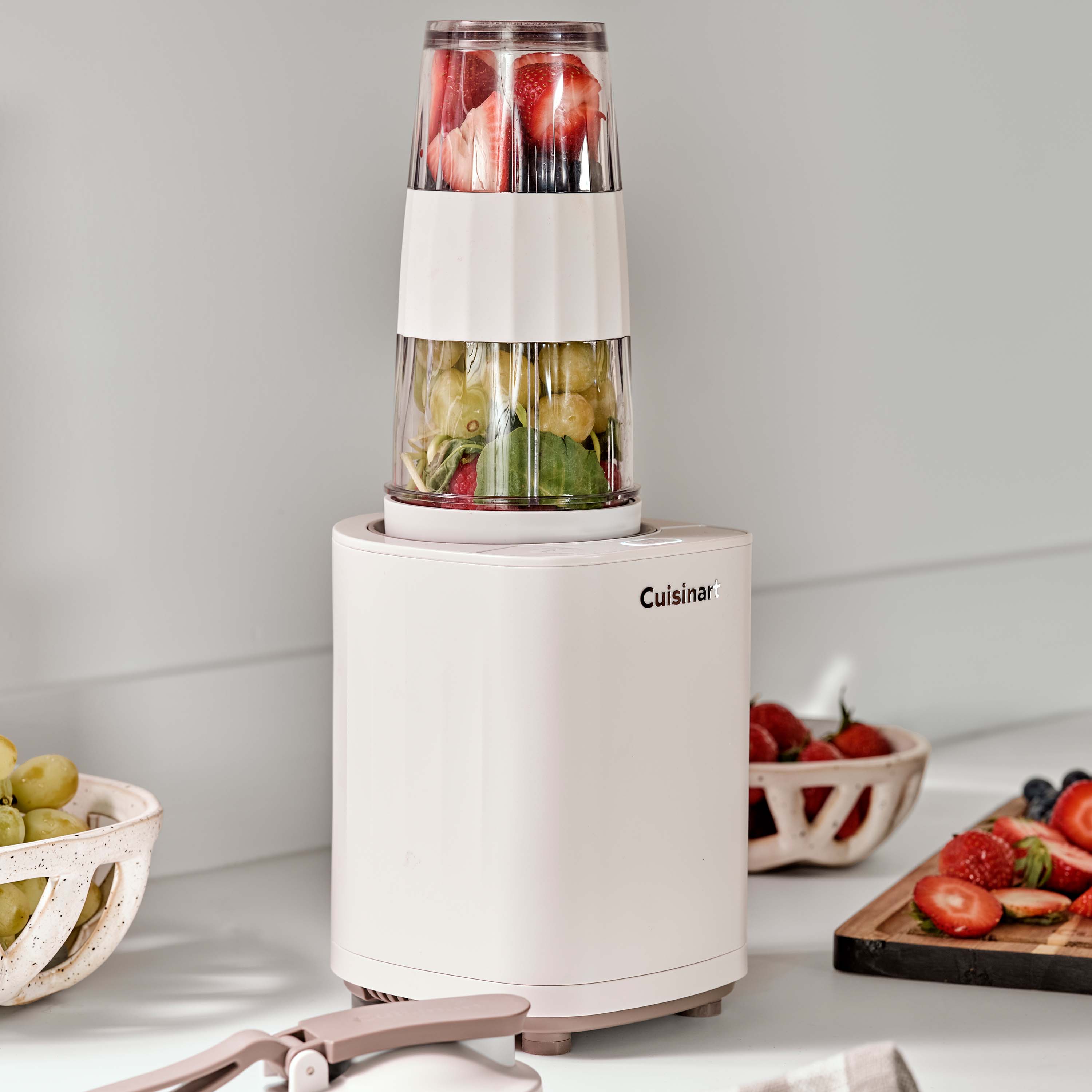 Licuadora personal de 24 onzas de 1 velocidad (Trufa) CPB-7TR de Cuisinart
