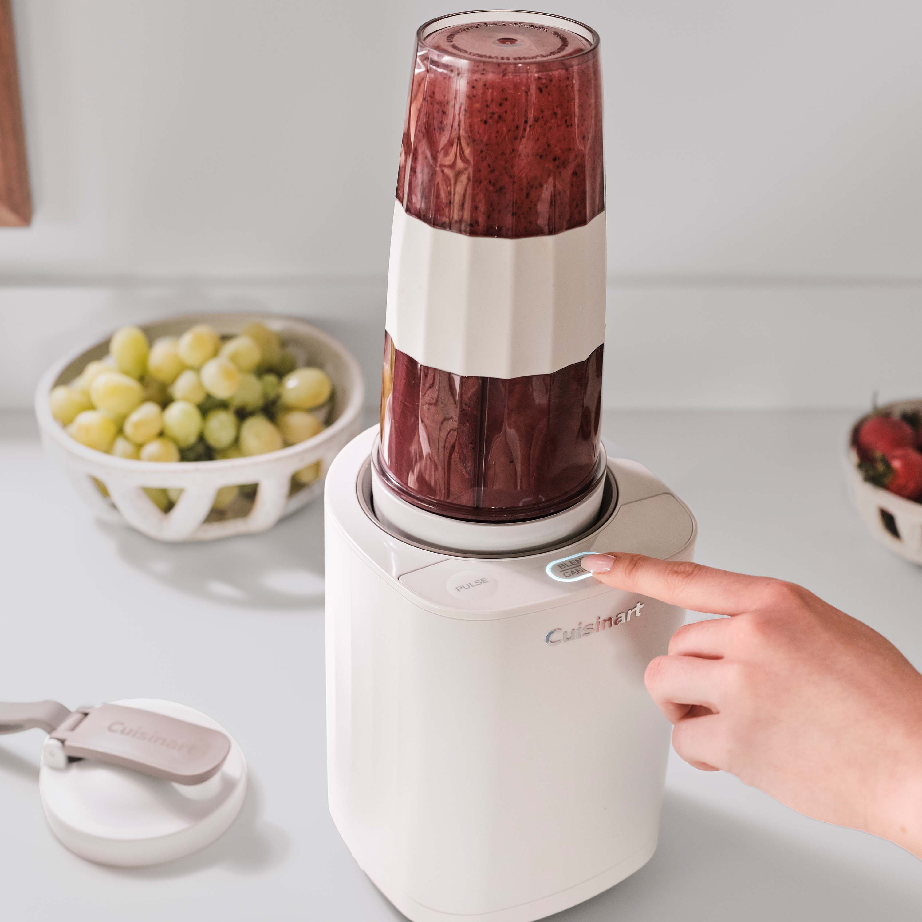 Licuadora personal de 24 onzas de 1 velocidad (Trufa) CPB-7TR de Cuisinart