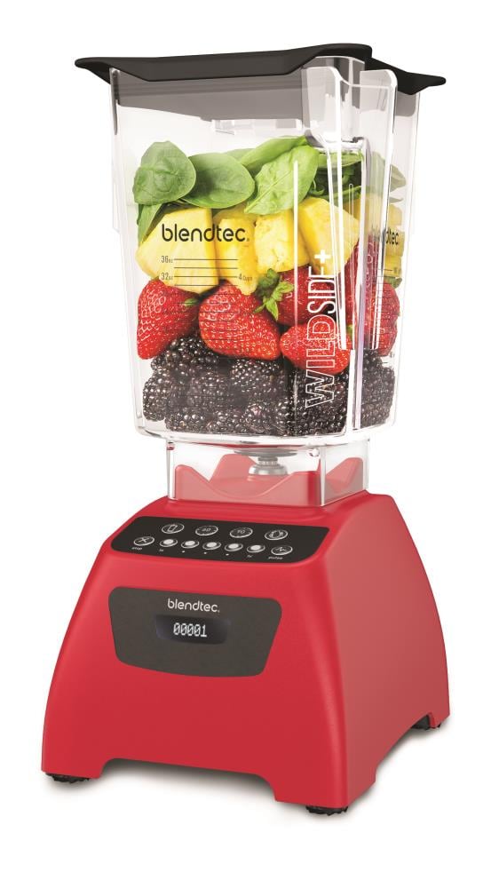 Licuadora de mostrador Blendtec Classic de 36 onzas y 5 velocidades (Amapola)