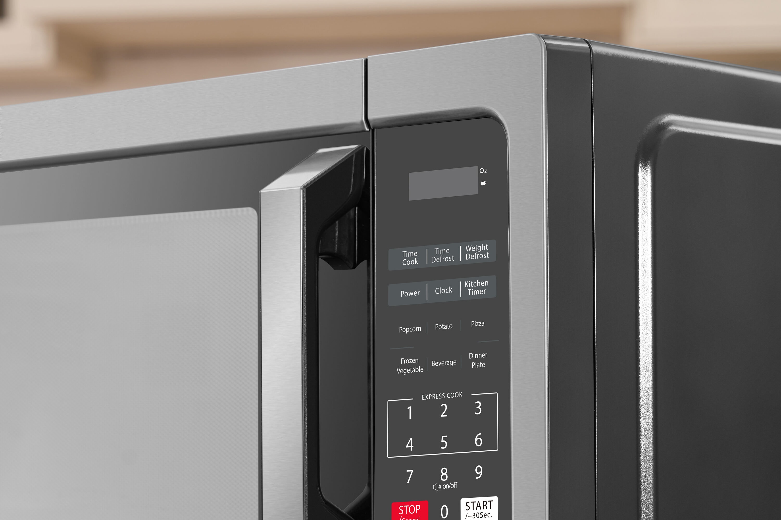 Horno de Microondas de 1.1 pies cúbicos de Mediano con 1000 Watts en Acero Inoxidable para Mostrador (ML-EM32PA(SS))