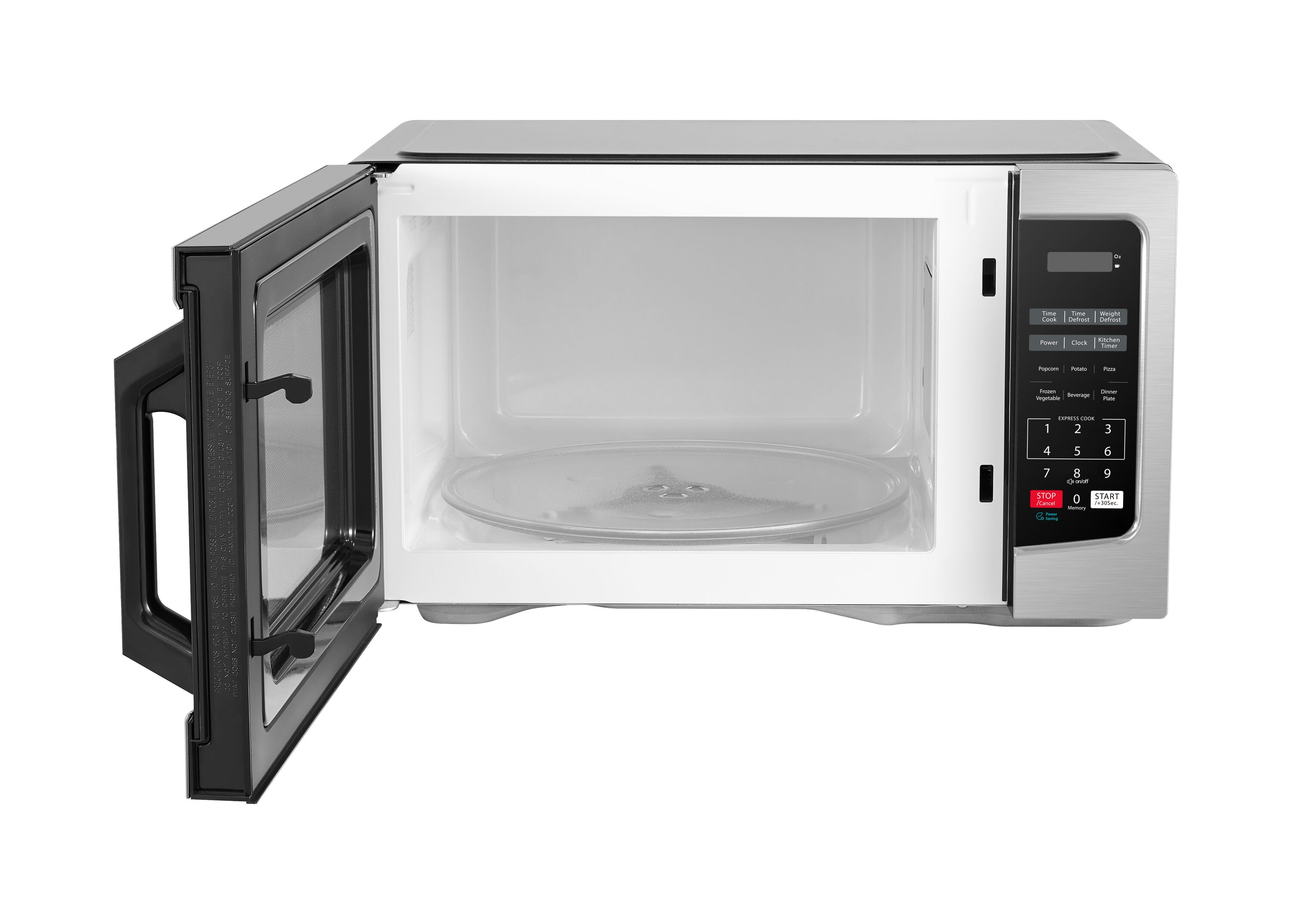 Horno de Microondas de 1.1 pies cúbicos de Mediano con 1000 Watts en Acero Inoxidable para Mostrador (ML-EM32PA(SS))