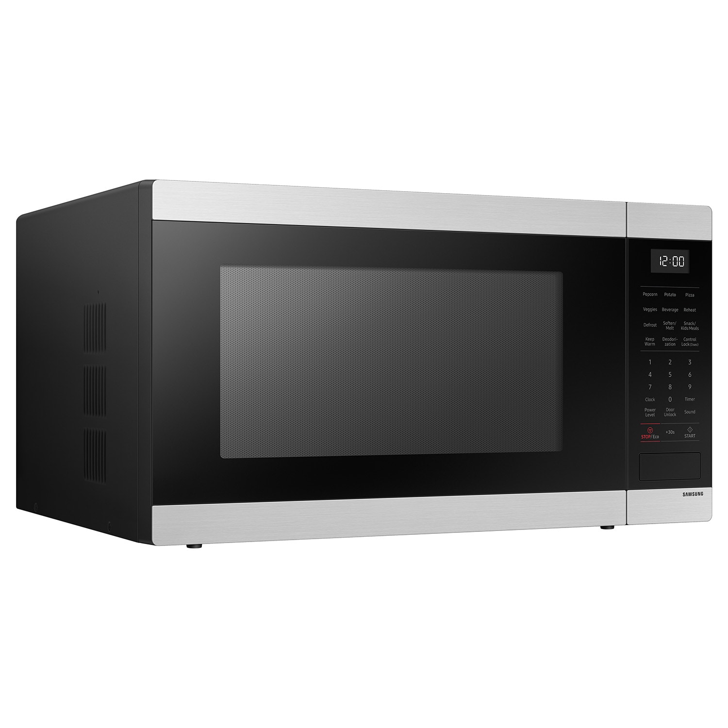 Microondas de Encimera de Acero Inoxidable de 1.9 pies cúbicos y 900 vatios con Controles de Cocción de Sensor (Mayores a 1.5 pies cúbicos) de Samsung