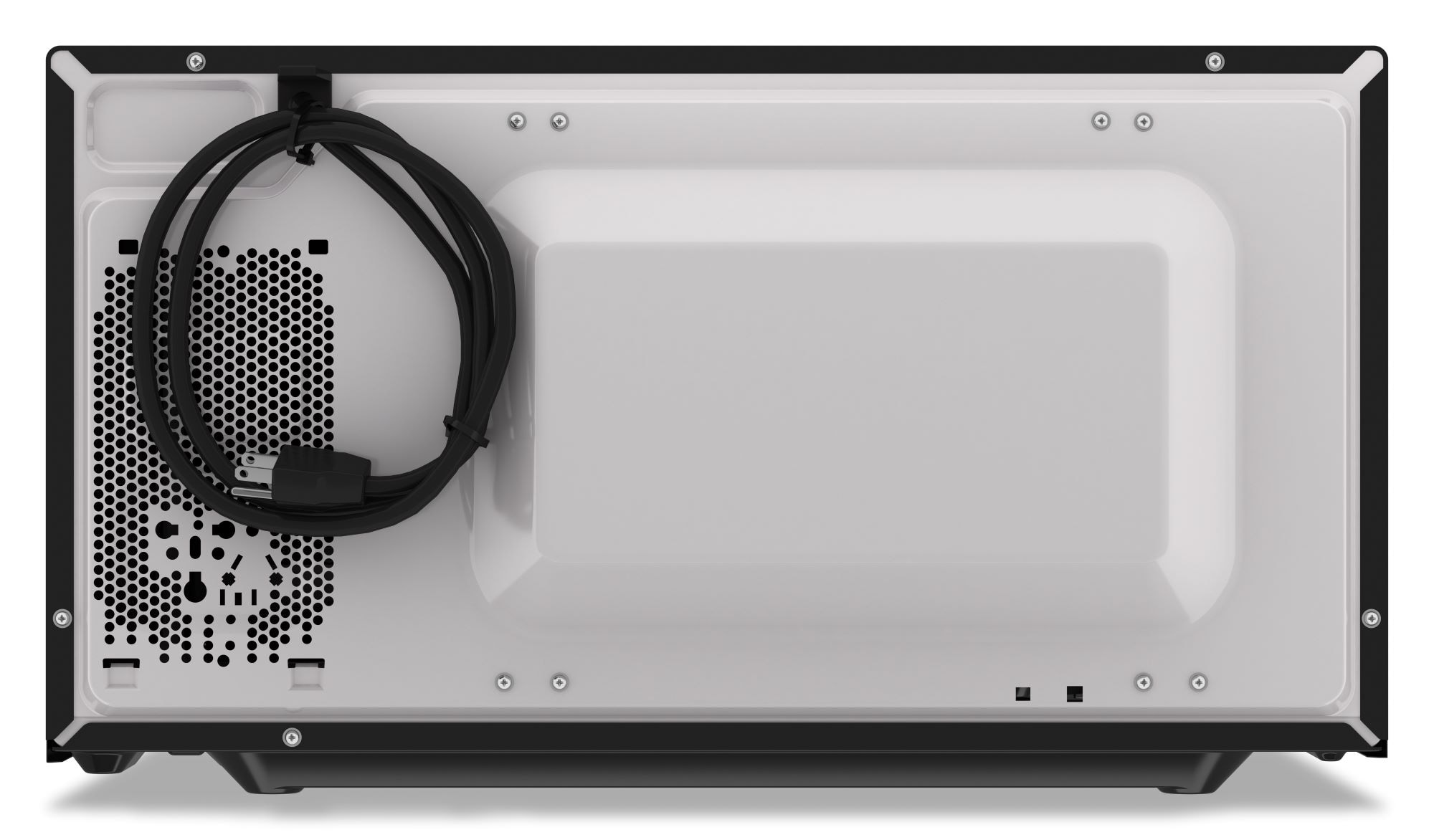 Microondas de mostrador Whirlpool de 1.6 pies cúbicos (más de 1.5 pies cúbicos) con controles de cocción con sensor de 1700 watts (Negro) WMCS7022RB