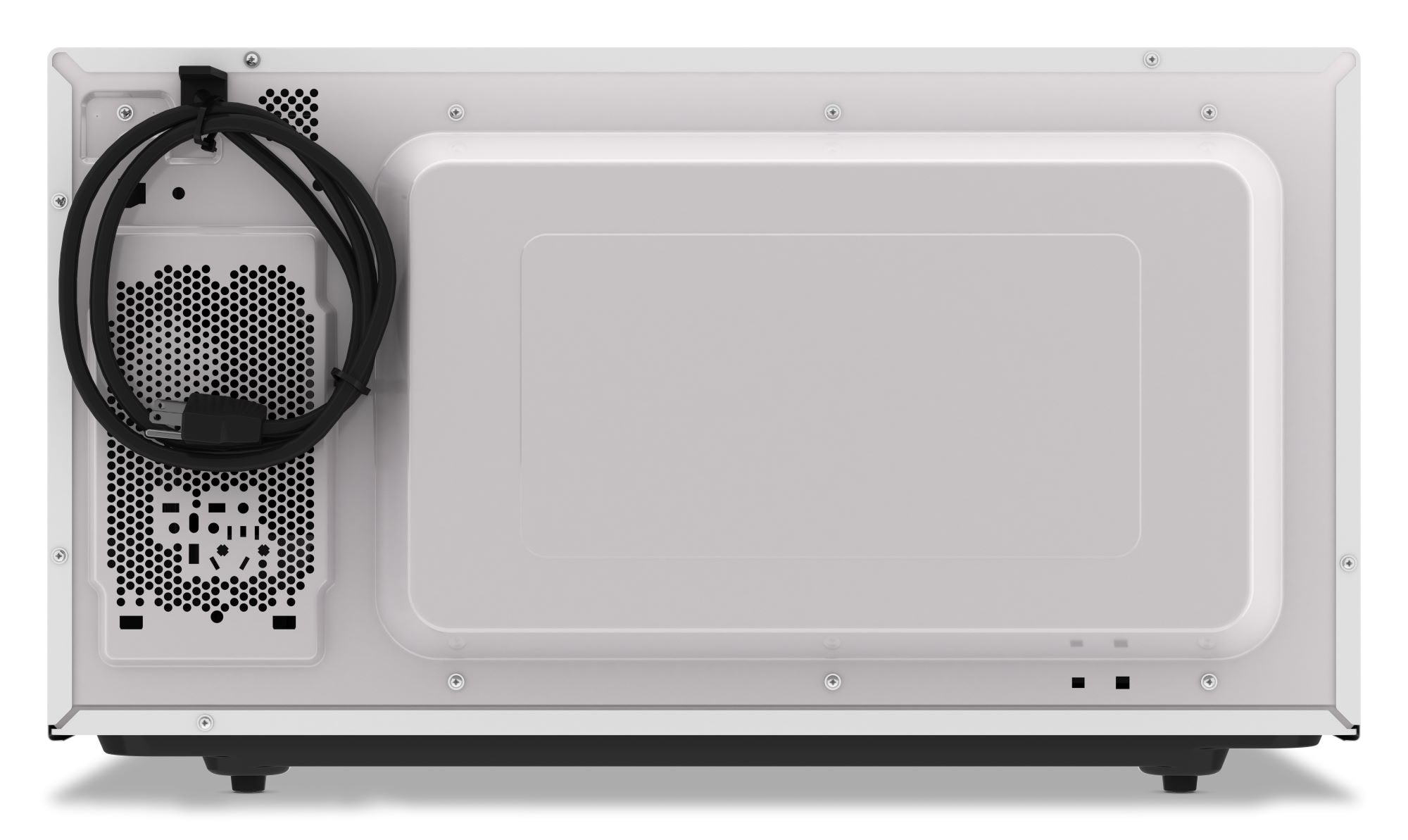 Microondas de encimera Whirlpool de 2.2 pies cúbicos (más de 1.5 pies cúbicos) con controles de cocción por sensor de 1700 vatios (Blanco) WMCS7024RW