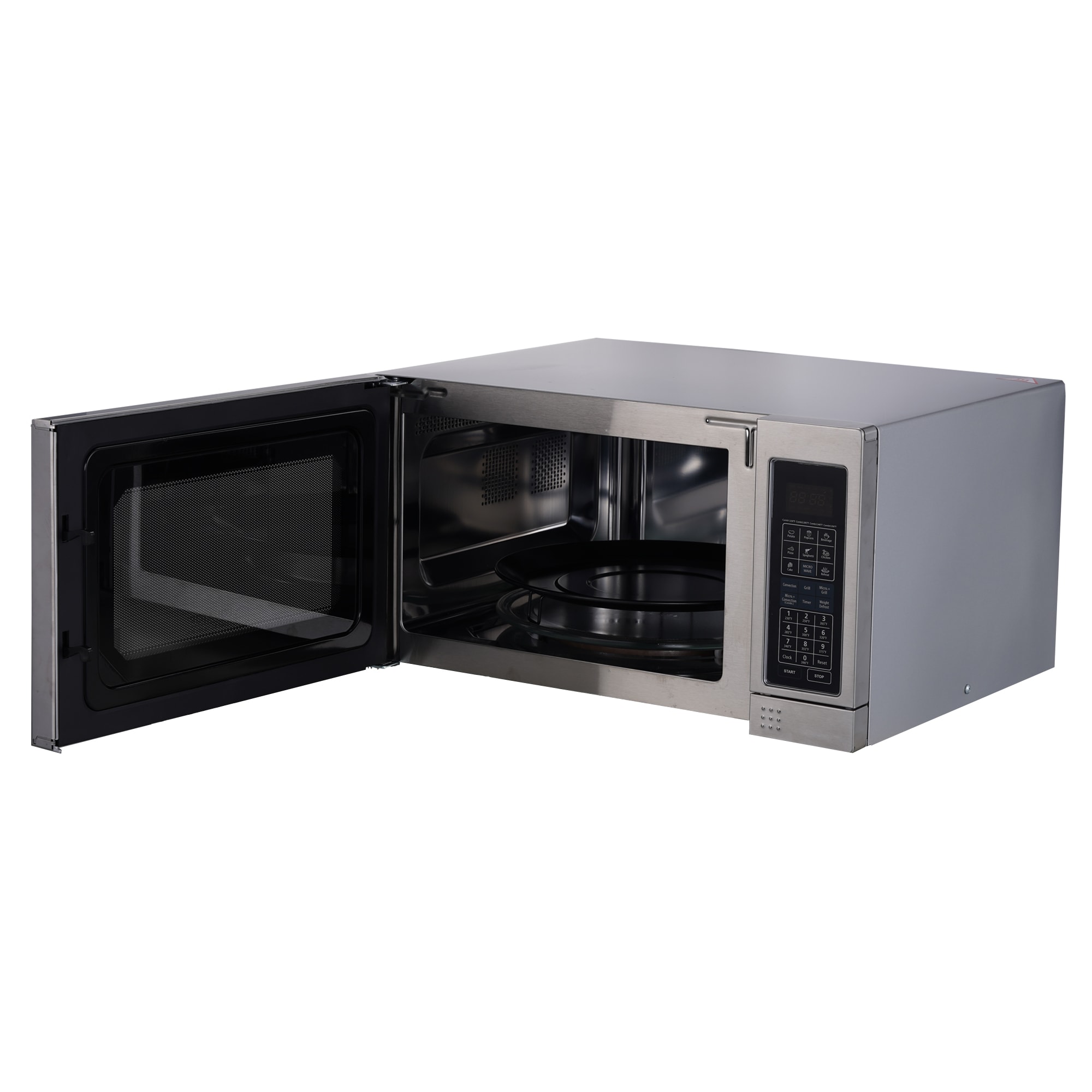 Horno Microondas de Convección y Parrilla Híbrido Avanzado Equator, 1.2 pies cúbicos, 1500 watts  de Potencia, Modelo CMO 1200 (Acero Inoxidable)