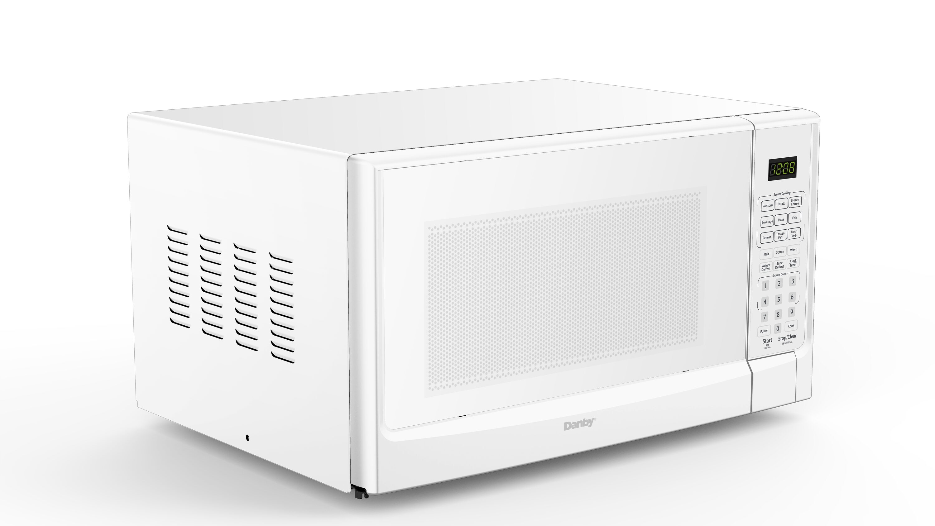 Horno de Microondas de 1.4 pies cúbicos, 1000 vatios, con Controles de Cocción Sensorial en Color Blanco para la Encimera