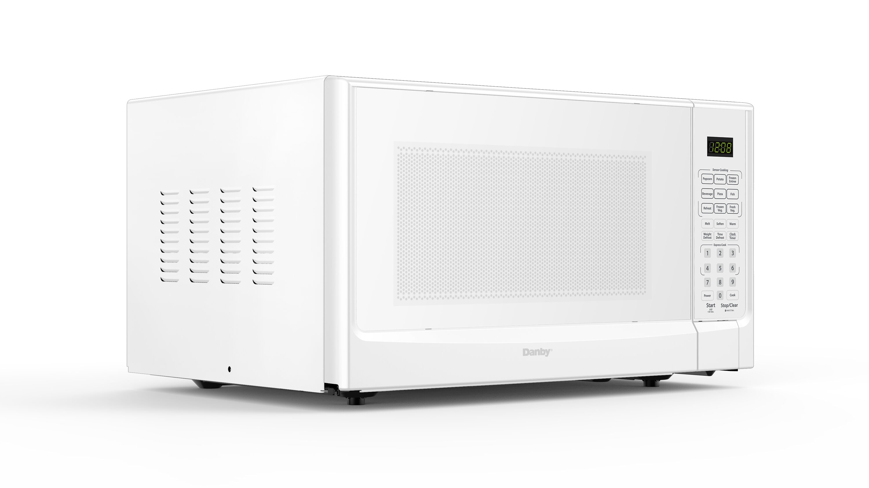 Horno de Microondas de 1.4 pies cúbicos, 1000 vatios, con Controles de Cocción Sensorial en Color Blanco para la Encimera