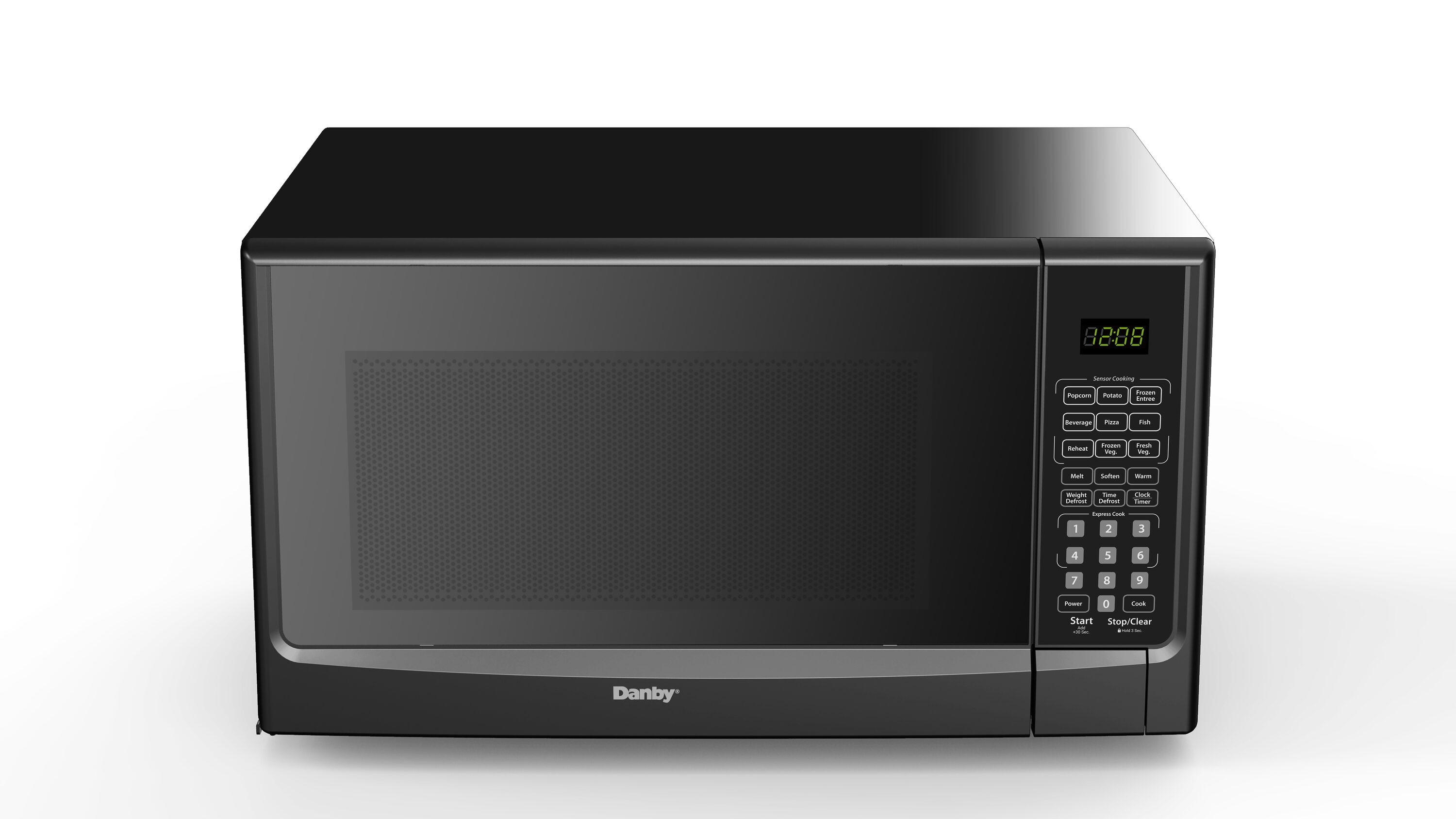 Microondas de Mesa Danby de 1.4 pies cúbicos y 1000 vatios con controles de cocción por sensor (negro)