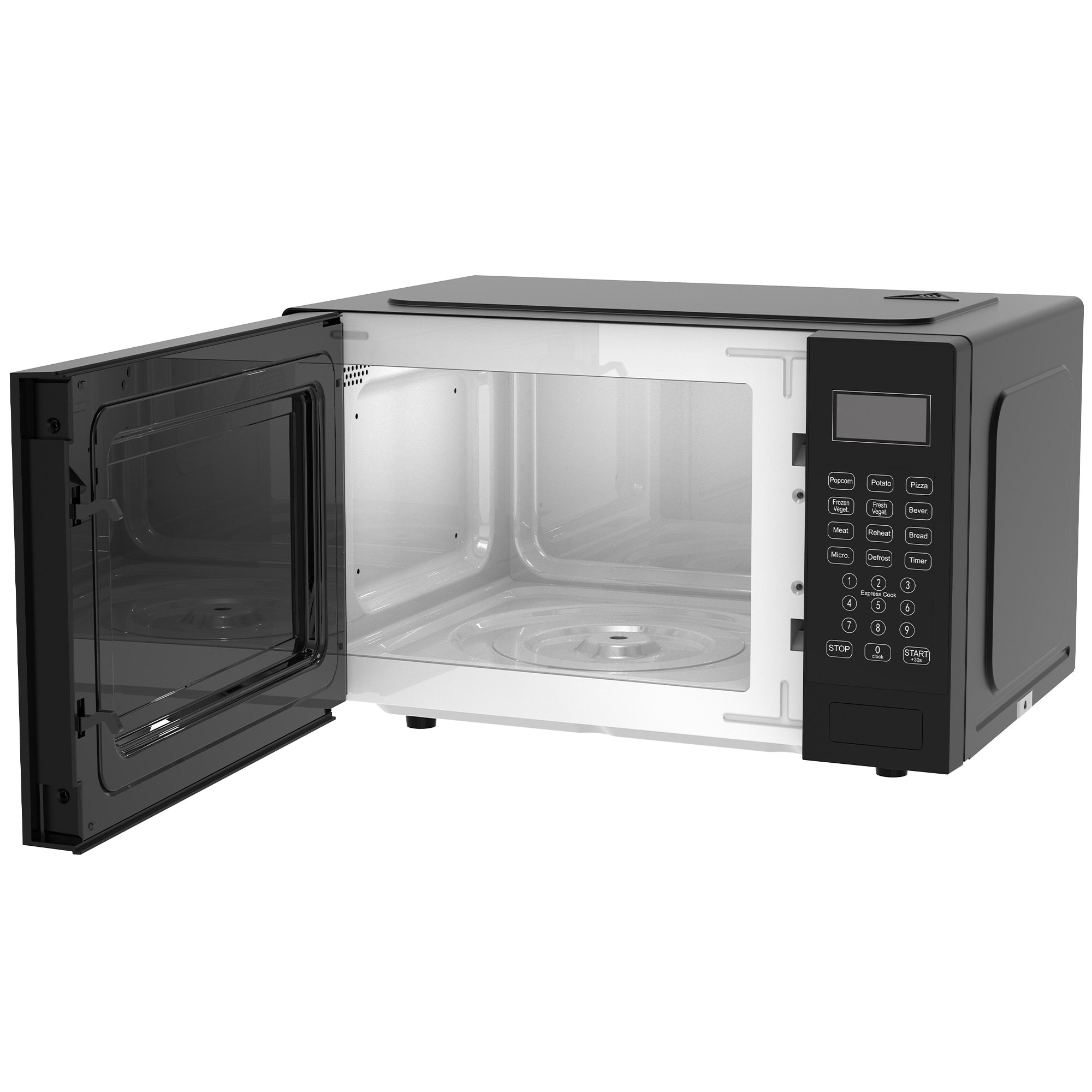 Horno de Microondas de Convección de Mesa de 0.9 pies cúbicos (Menos de 1.5 pies cúbicos) de 900 vatios (Negro) WCM0992K697 de Impecca