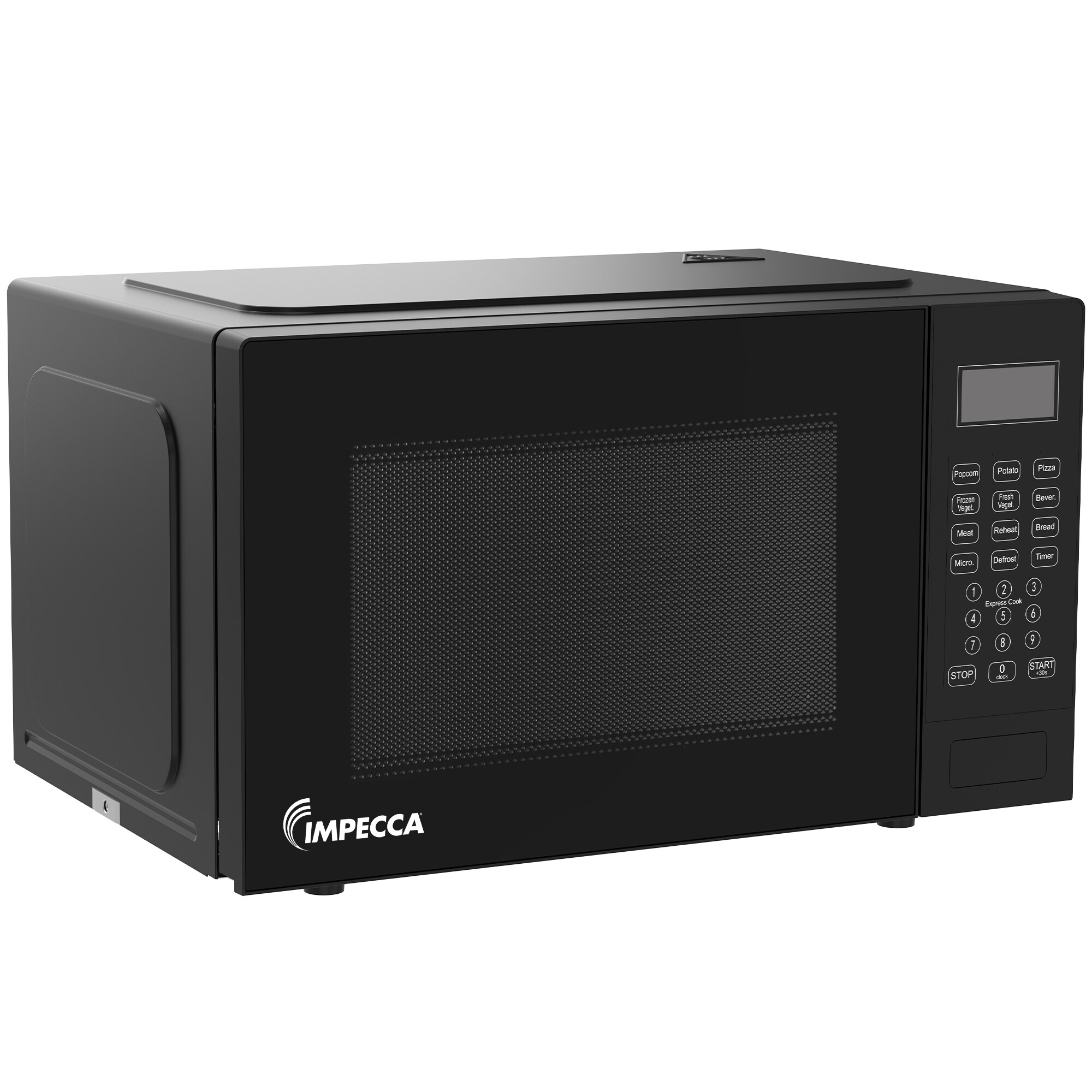 Horno de Microondas de Convección de Mesa de 0.9 pies cúbicos (Menos de 1.5 pies cúbicos) de 900 vatios (Negro) WCM0992K697 de Impecca