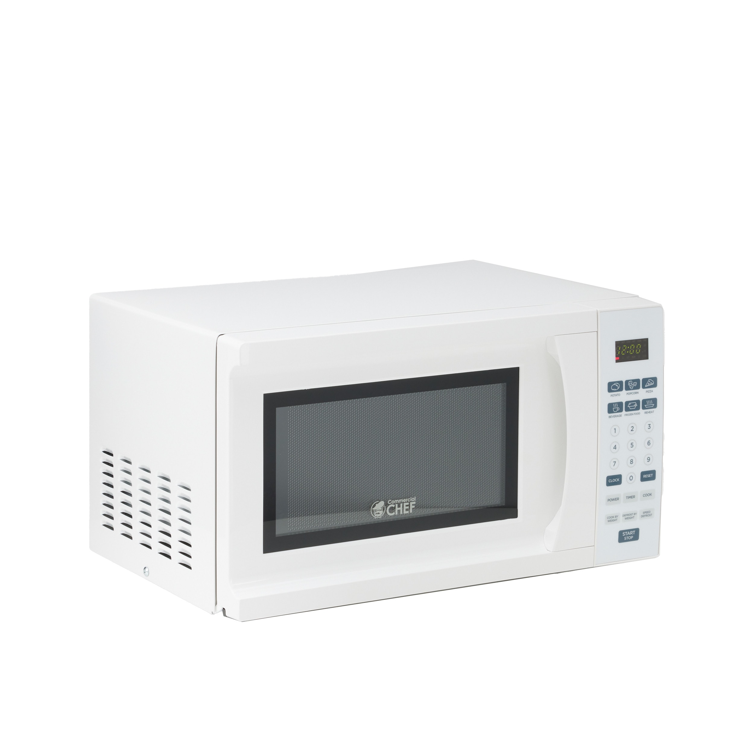 Microondas de Mostrador de 0.7 pies cúbicos (Menos de 1.5 pies cúbicos) y 700 vatios (Blanco) CHM770W