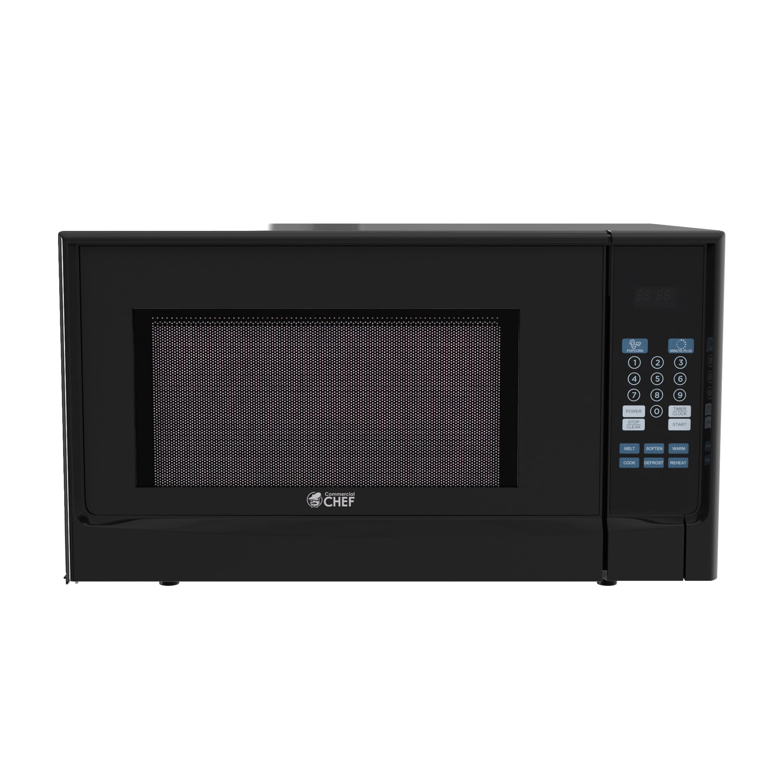 Microondas de Mostrador de 1.4 pies cúbicos y 1100 Watts en color Negro