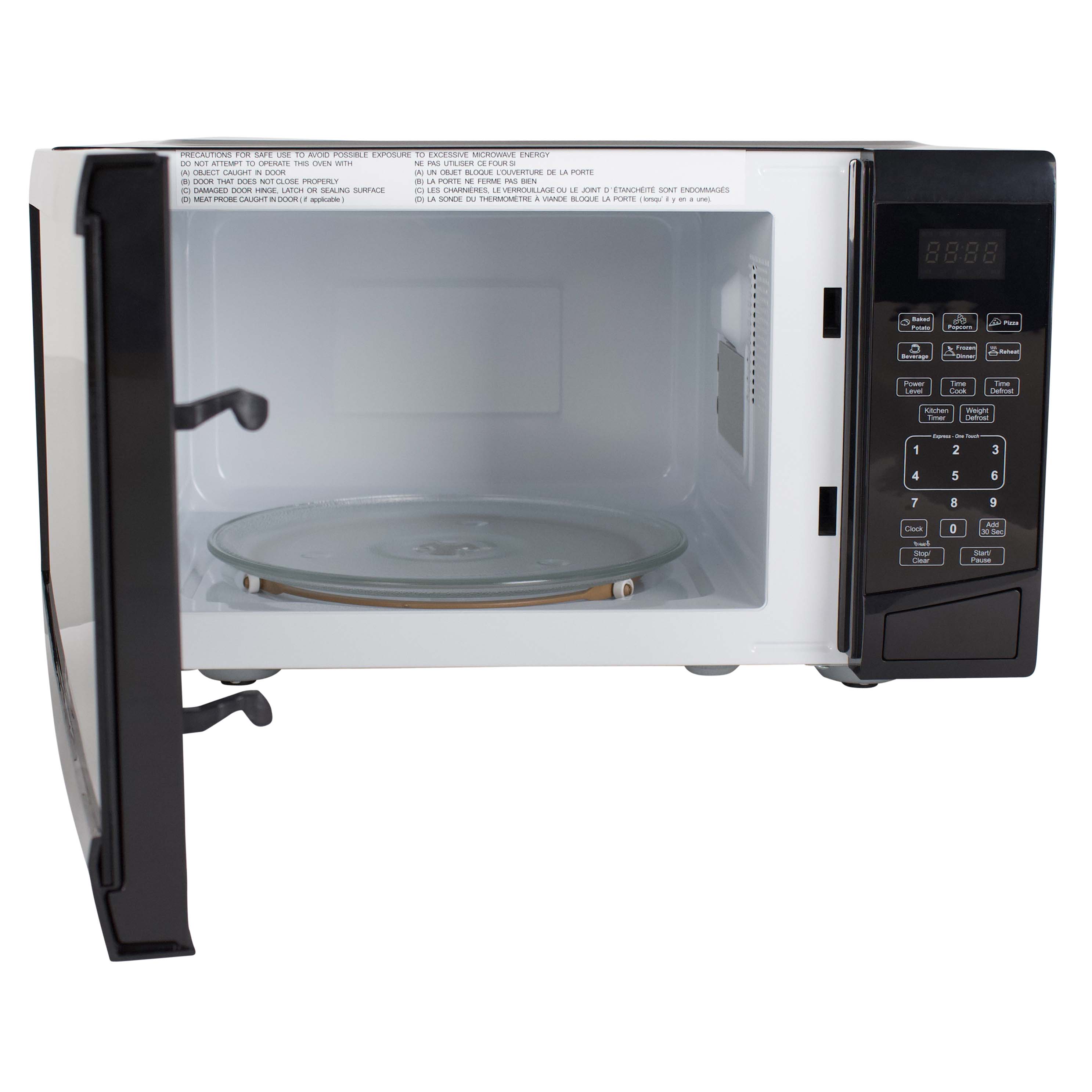 Microondas de mostrador Avanti de 0.9 pies cúbicos (menos de 1.5 pies cúbicos) de 900 watts (negro) MT09V1B