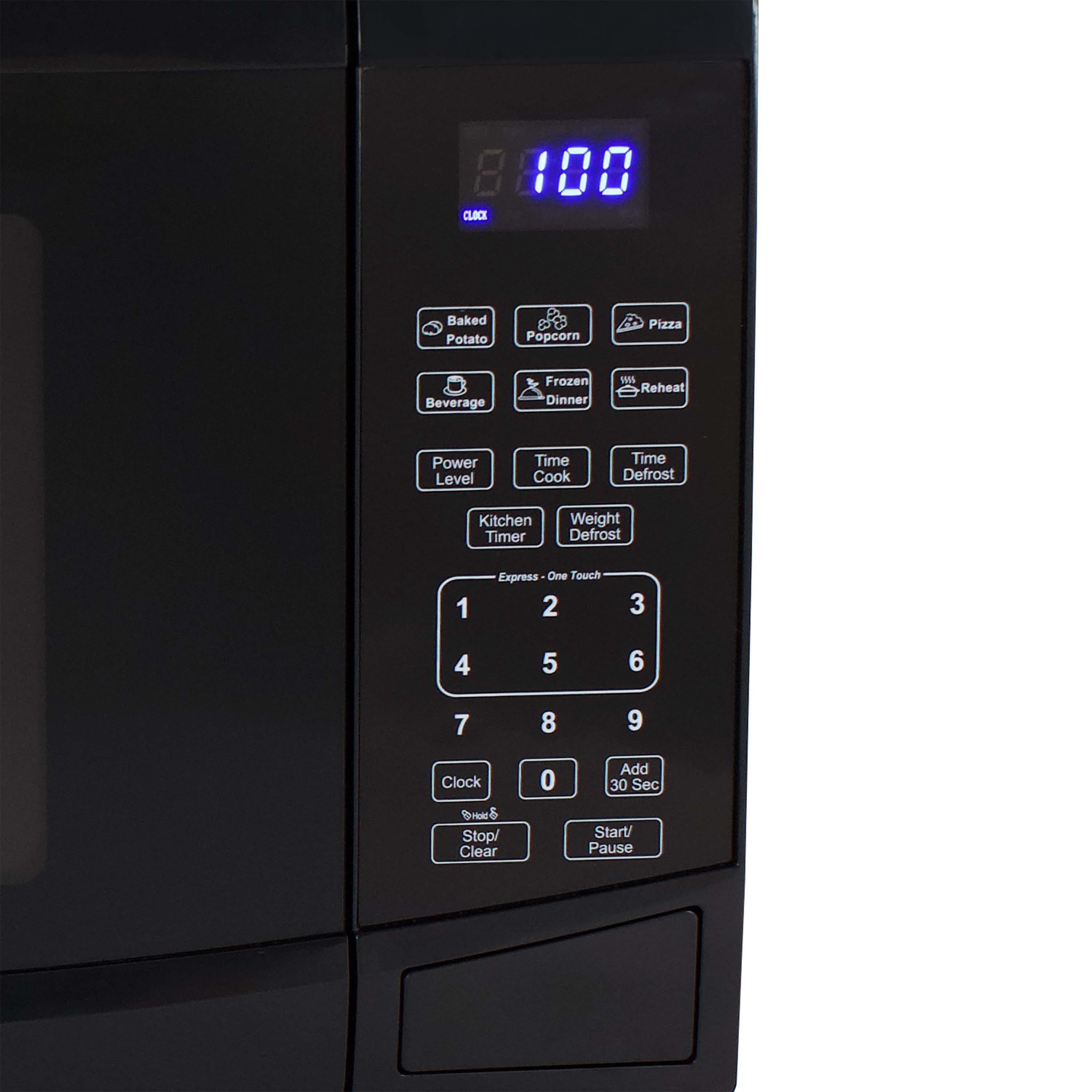 Microondas de mostrador Avanti de 0.9 pies cúbicos (menos de 1.5 pies cúbicos) de 900 watts (negro) MT09V1B