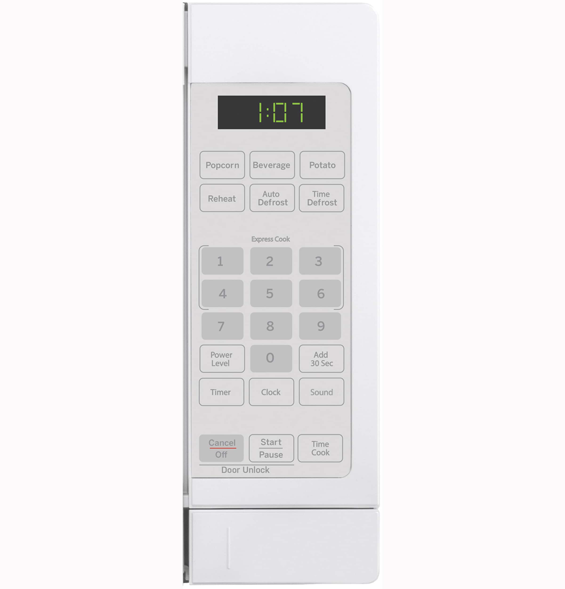 Microondas de Sobremesa de 0.7 pies cúbicos (menos de 1.5 pies cúbicos) de 700 vatios (Blanco)
