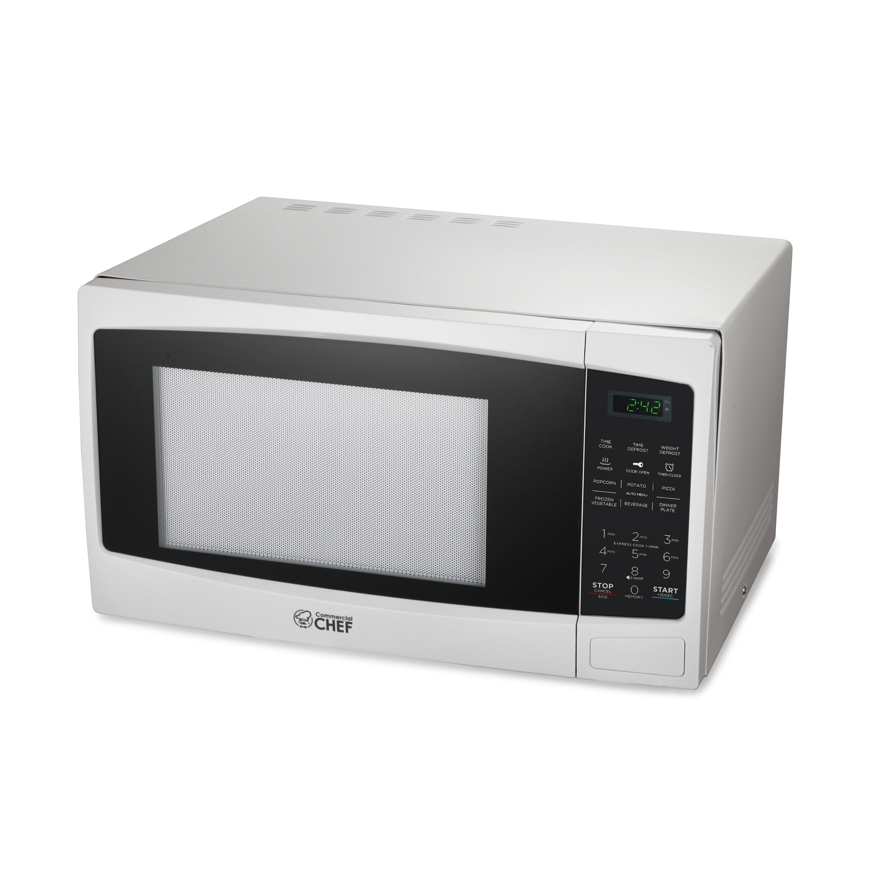 Horno de Microondas de 1.1 pies cúbicos y 1000 watts de potencia para Cocina Comercial ( Retirar ) CHM11MW