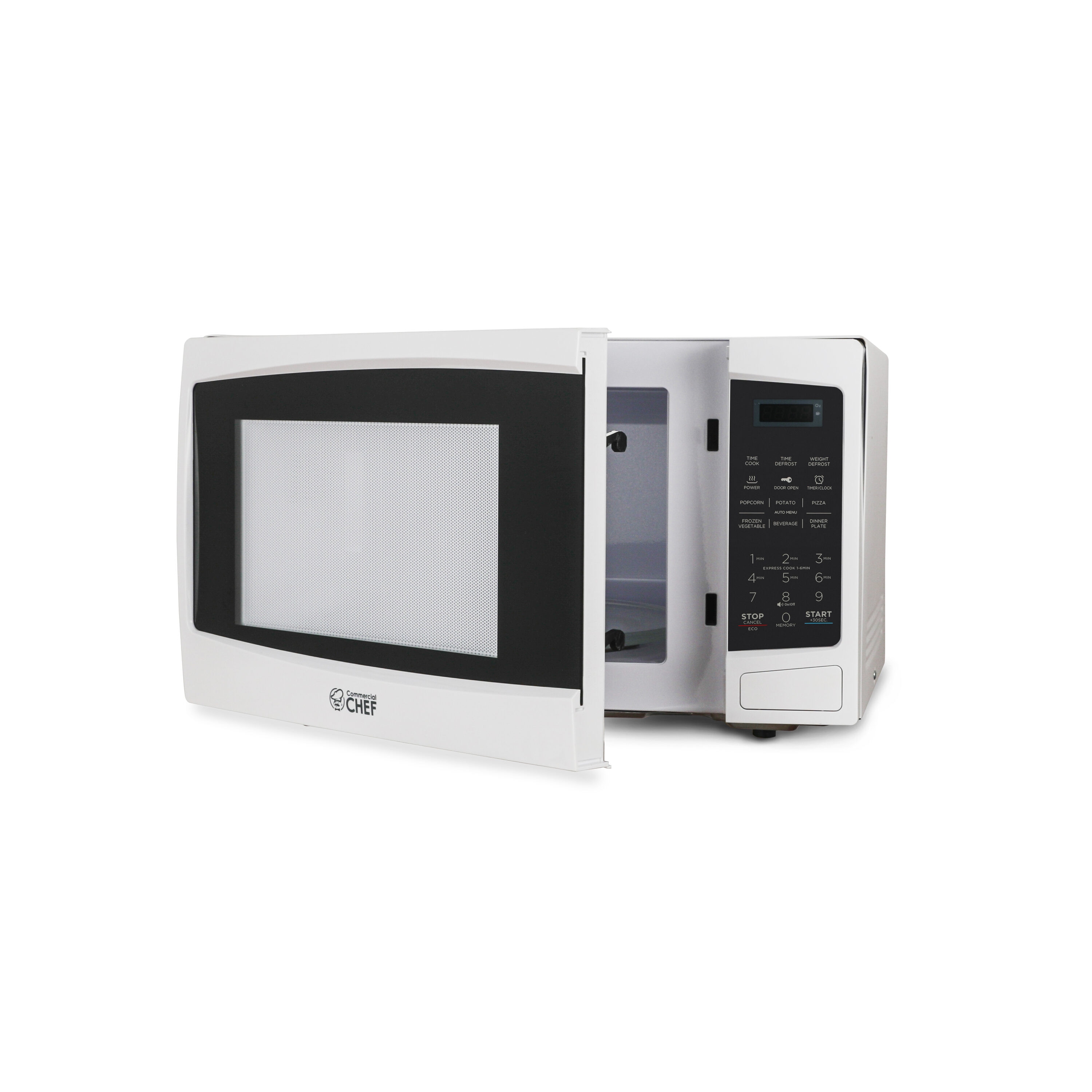 Horno de Microondas de 1.1 pies cúbicos y 1000 watts de potencia para Cocina Comercial ( Retirar ) CHM11MW