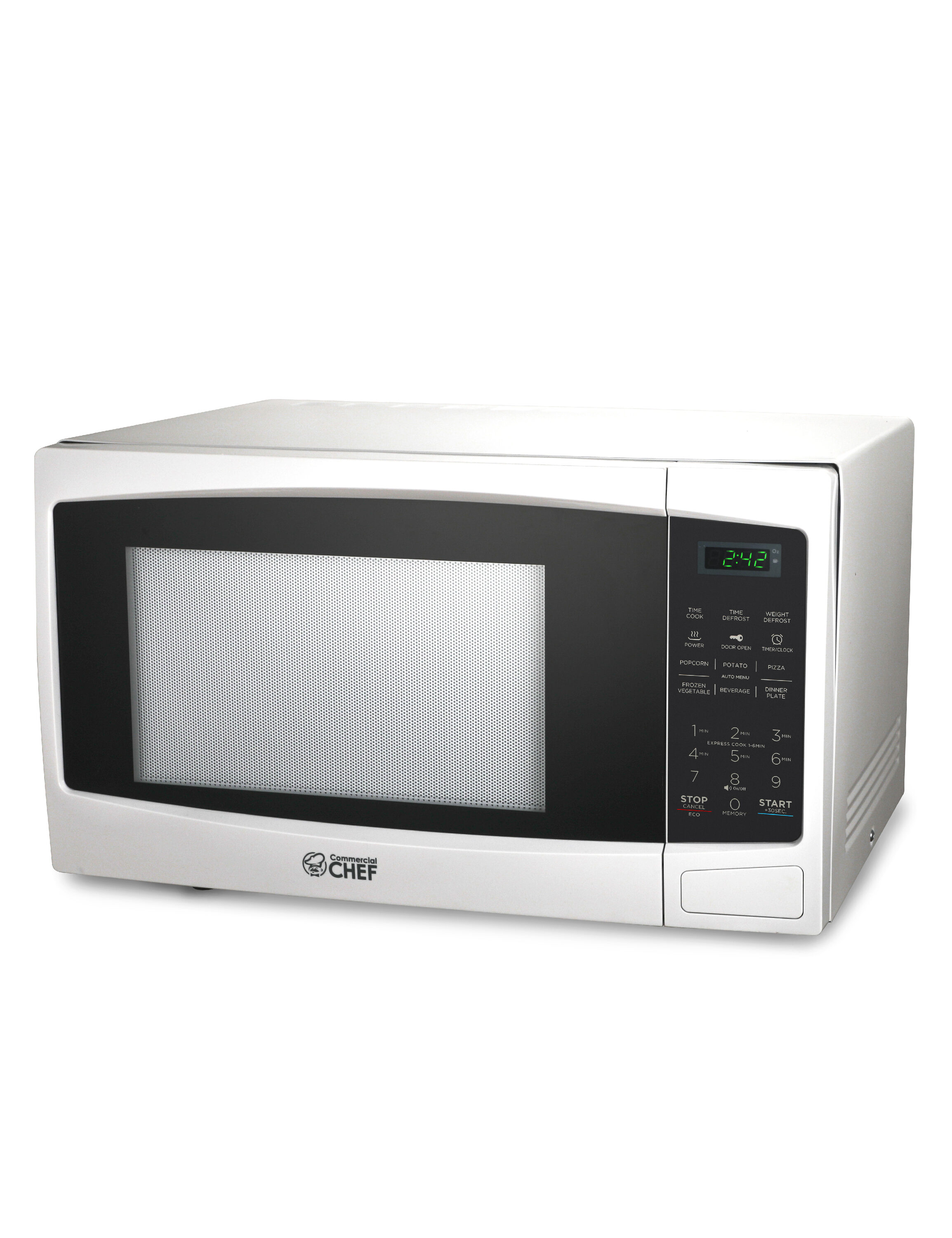 Horno de Microondas de 1.1 pies cúbicos y 1000 watts de potencia para Cocina Comercial ( Retirar ) CHM11MW