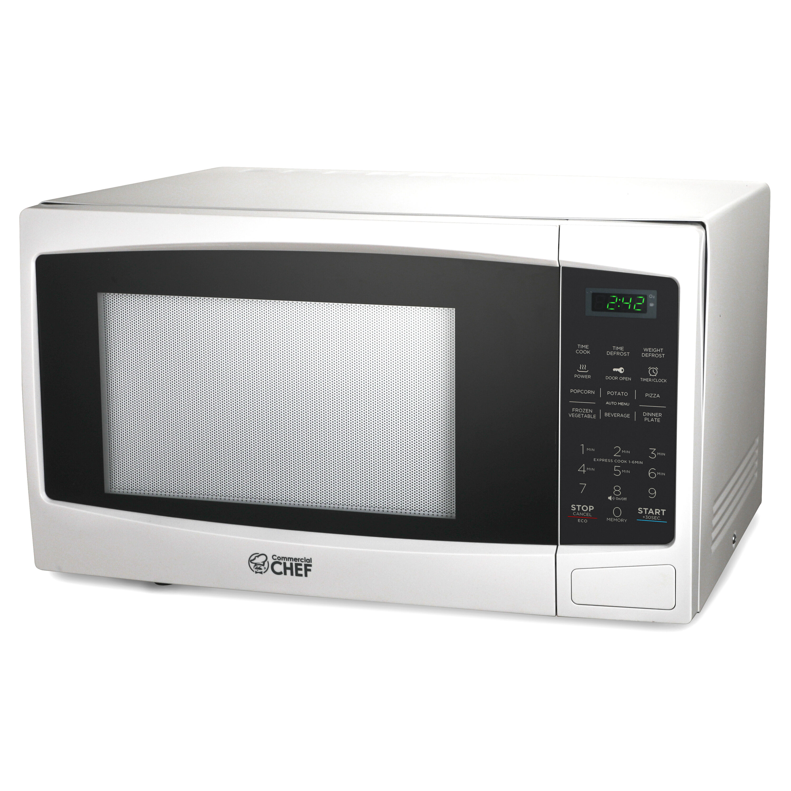 Horno de Microondas de 1.1 pies cúbicos y 1000 watts de potencia para Cocina Comercial ( Retirar ) CHM11MW