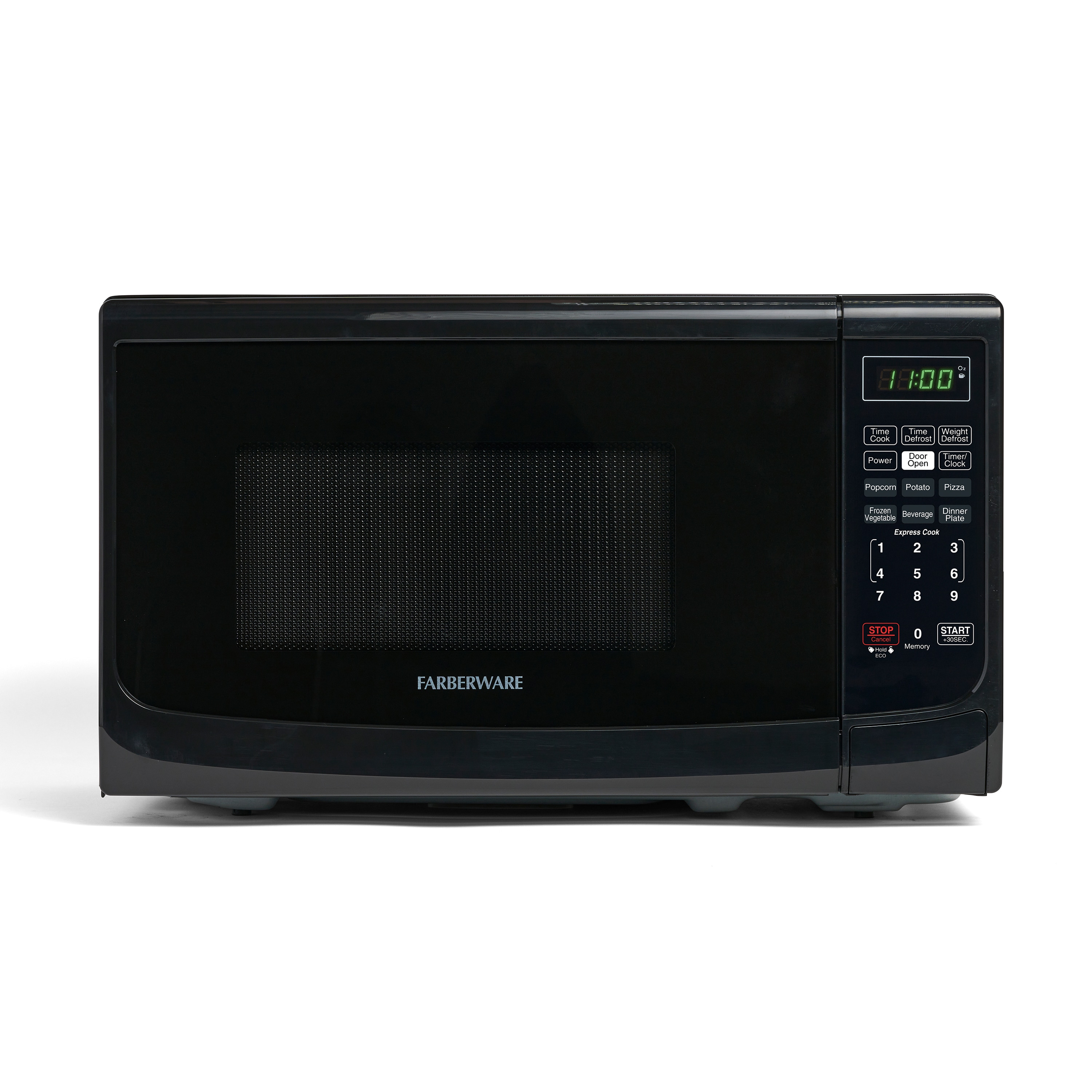 Microondas de Mostrador Farberware de 0.7 pies cúbicos (Menos de 1.5 pies cúbicos) de 700 vatios (Negro) FMO07ABTBKA